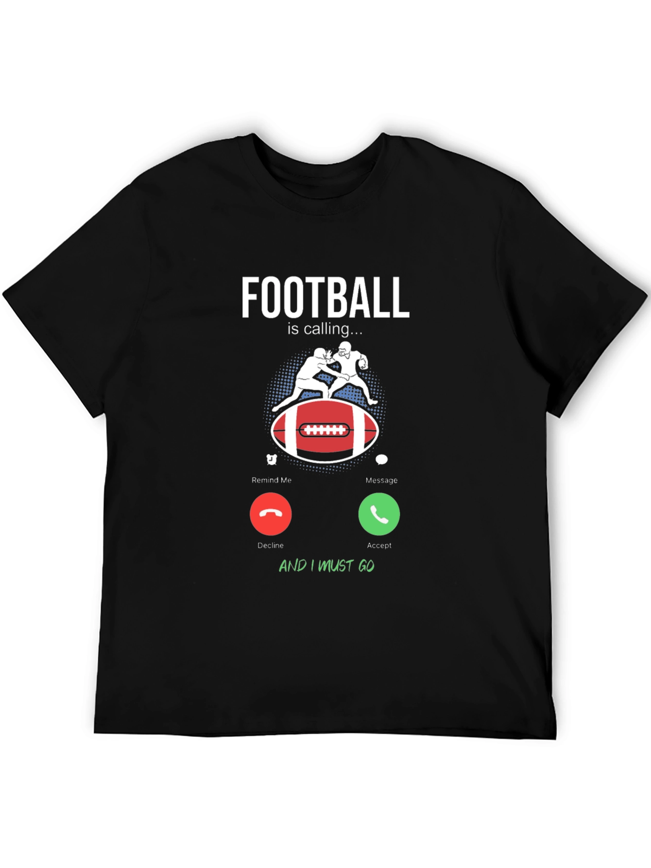 Football is Calling Graphic Tee