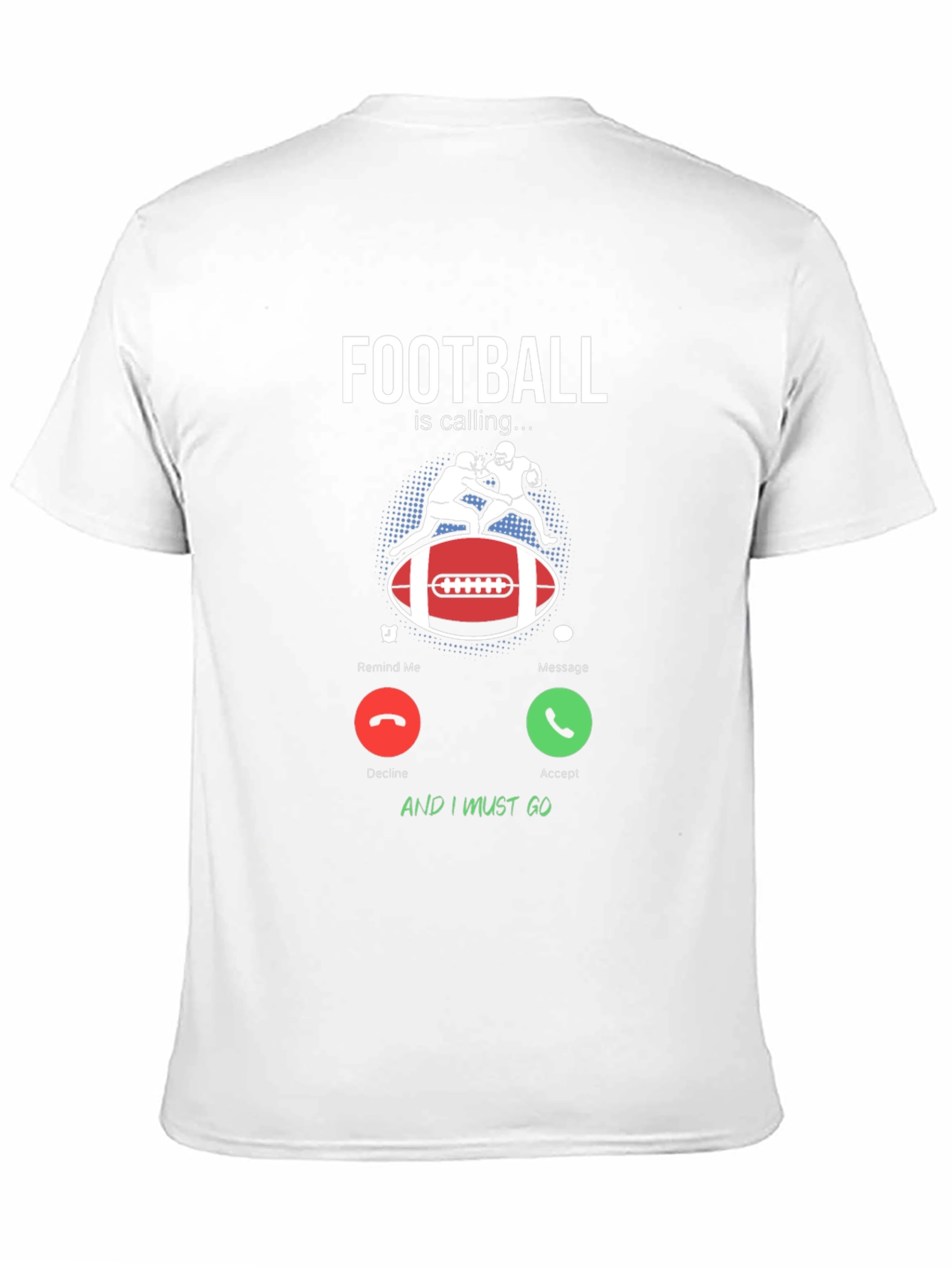 Football is Calling Graphic Tee