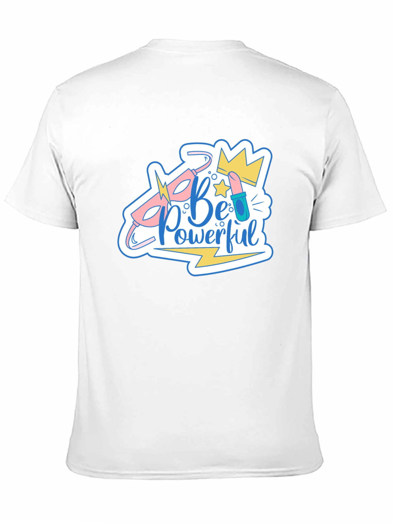 Be Powerful T-Shirt - Black Graphic Tee