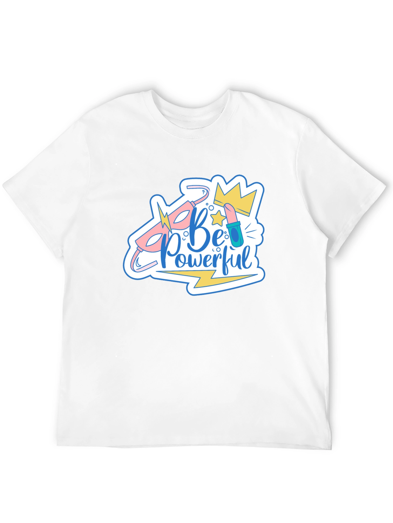 Be Powerful T-Shirt - Black Graphic Tee
