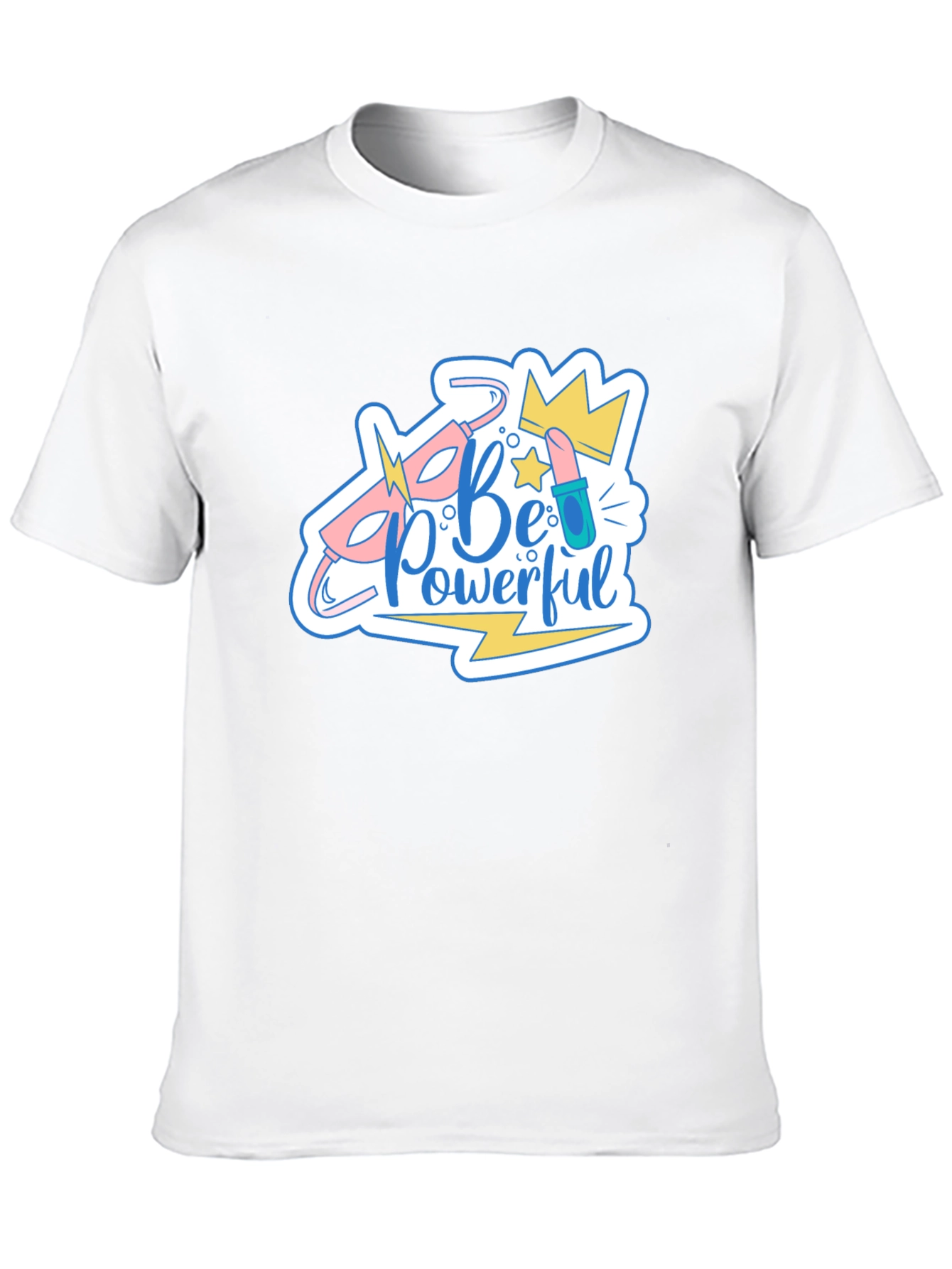 Be Powerful T-Shirt - Black Graphic Tee