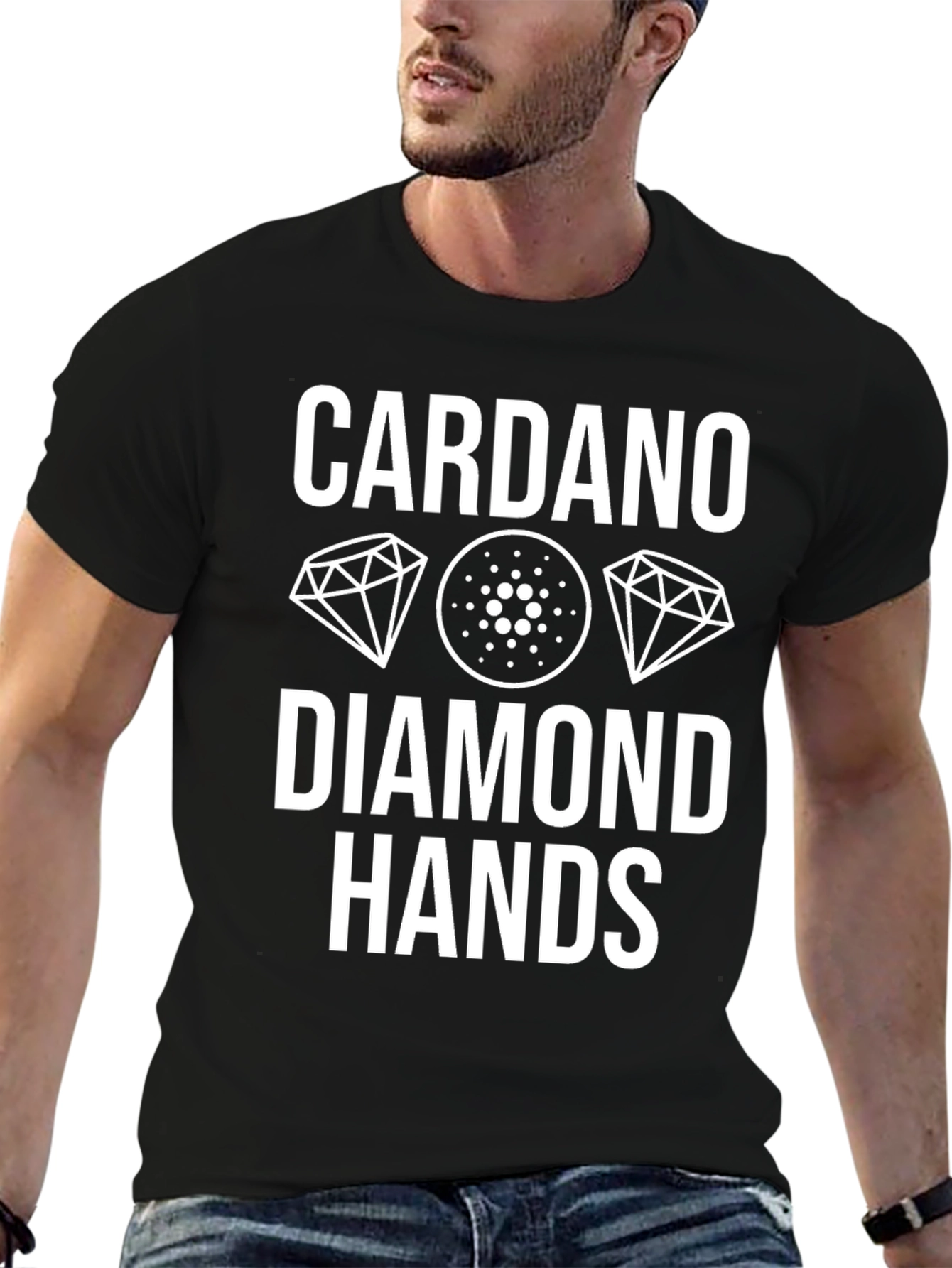 Cardano Diamond Hands Crypto T-Shirt