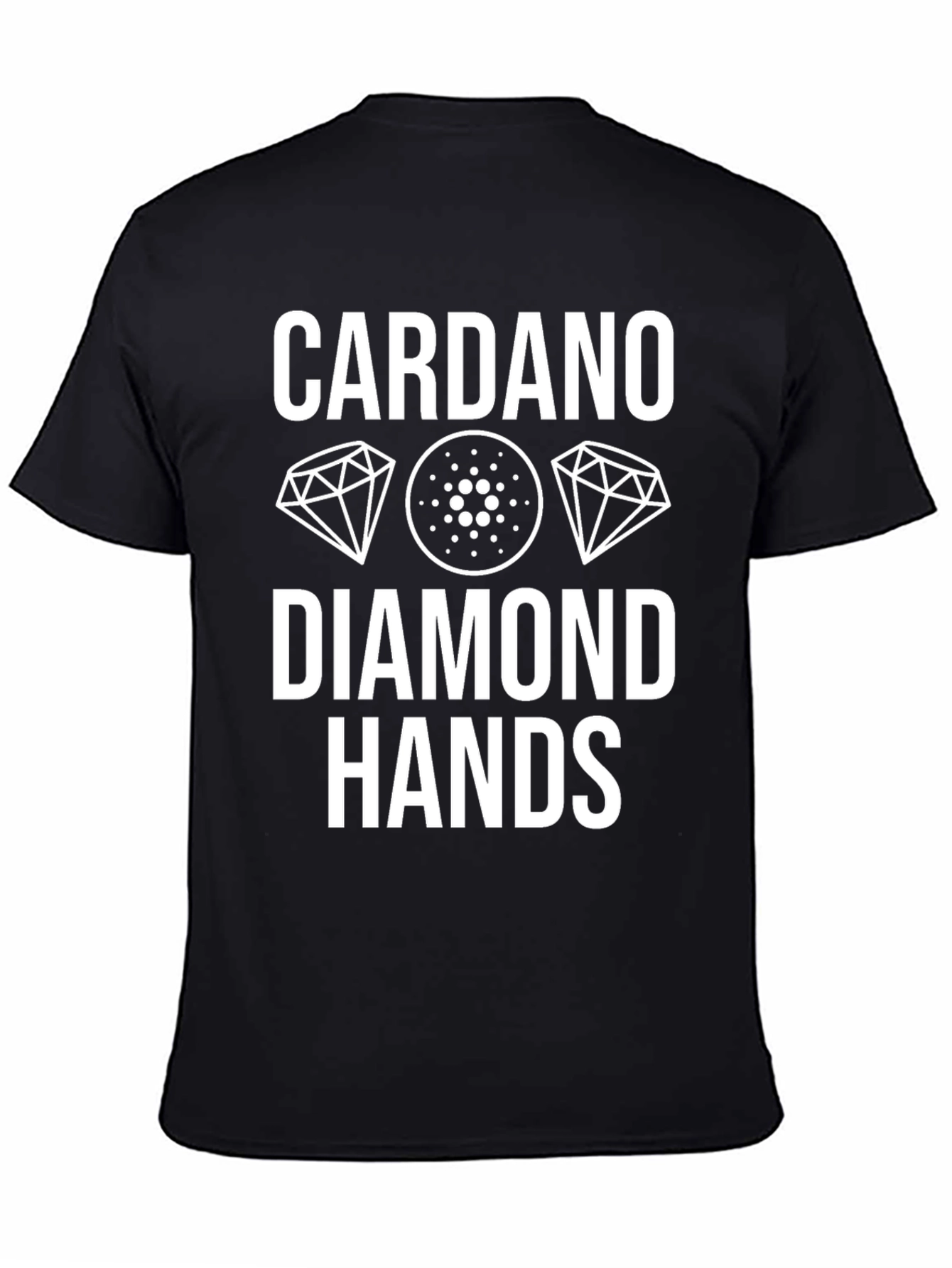 Cardano Diamond Hands Crypto T-Shirt