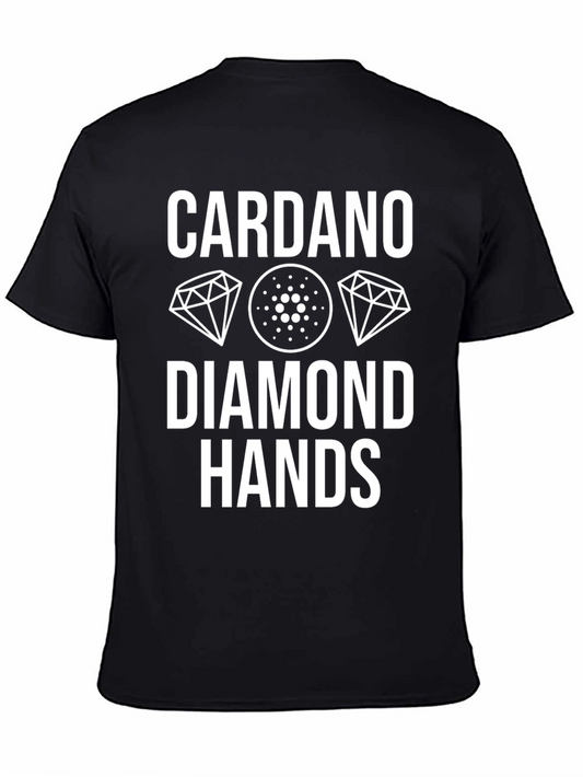 Cardano Diamond Hands Crypto T-Shirt