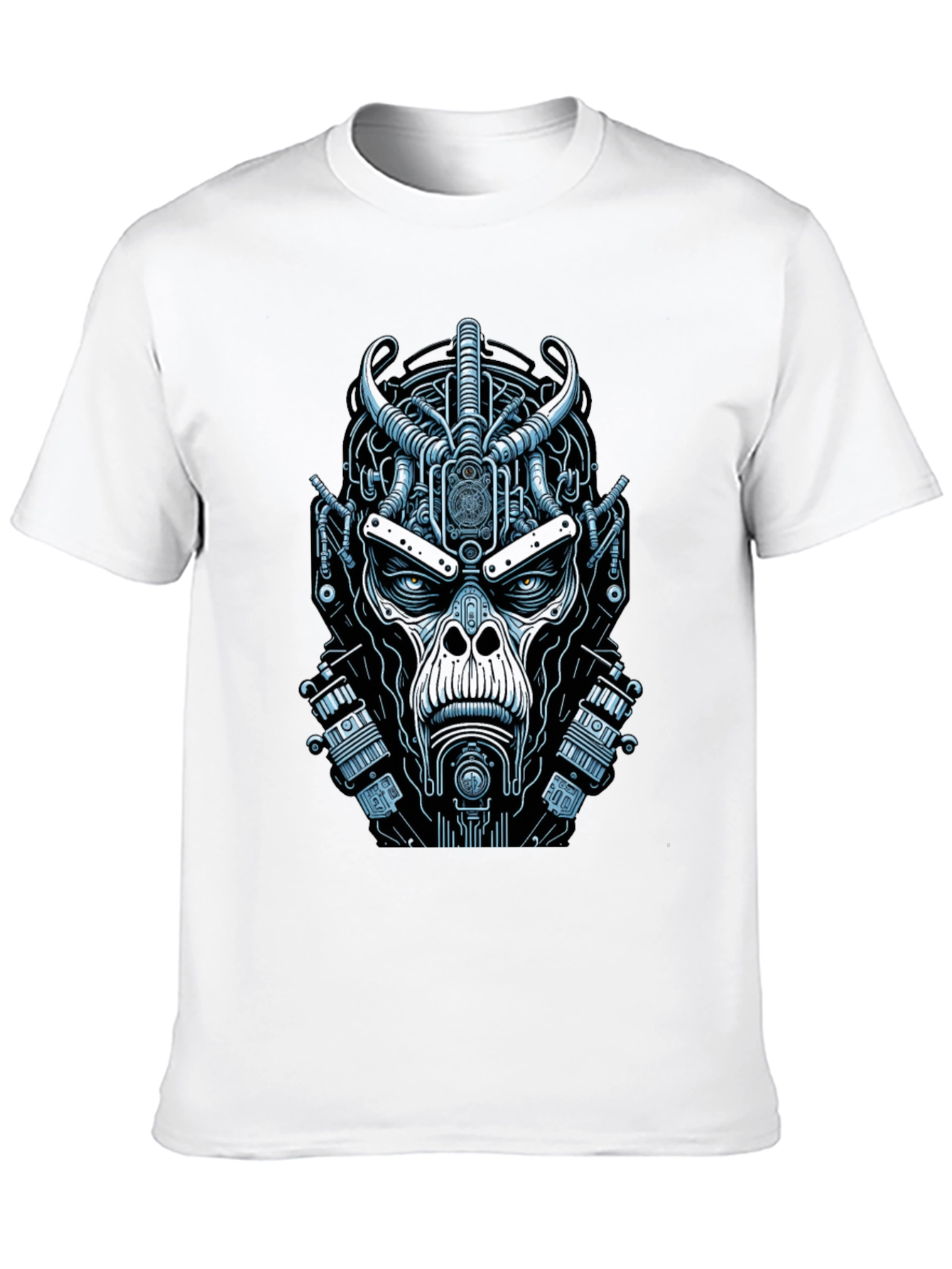 Cyberpunk Gorilla Graphic T-Shirt