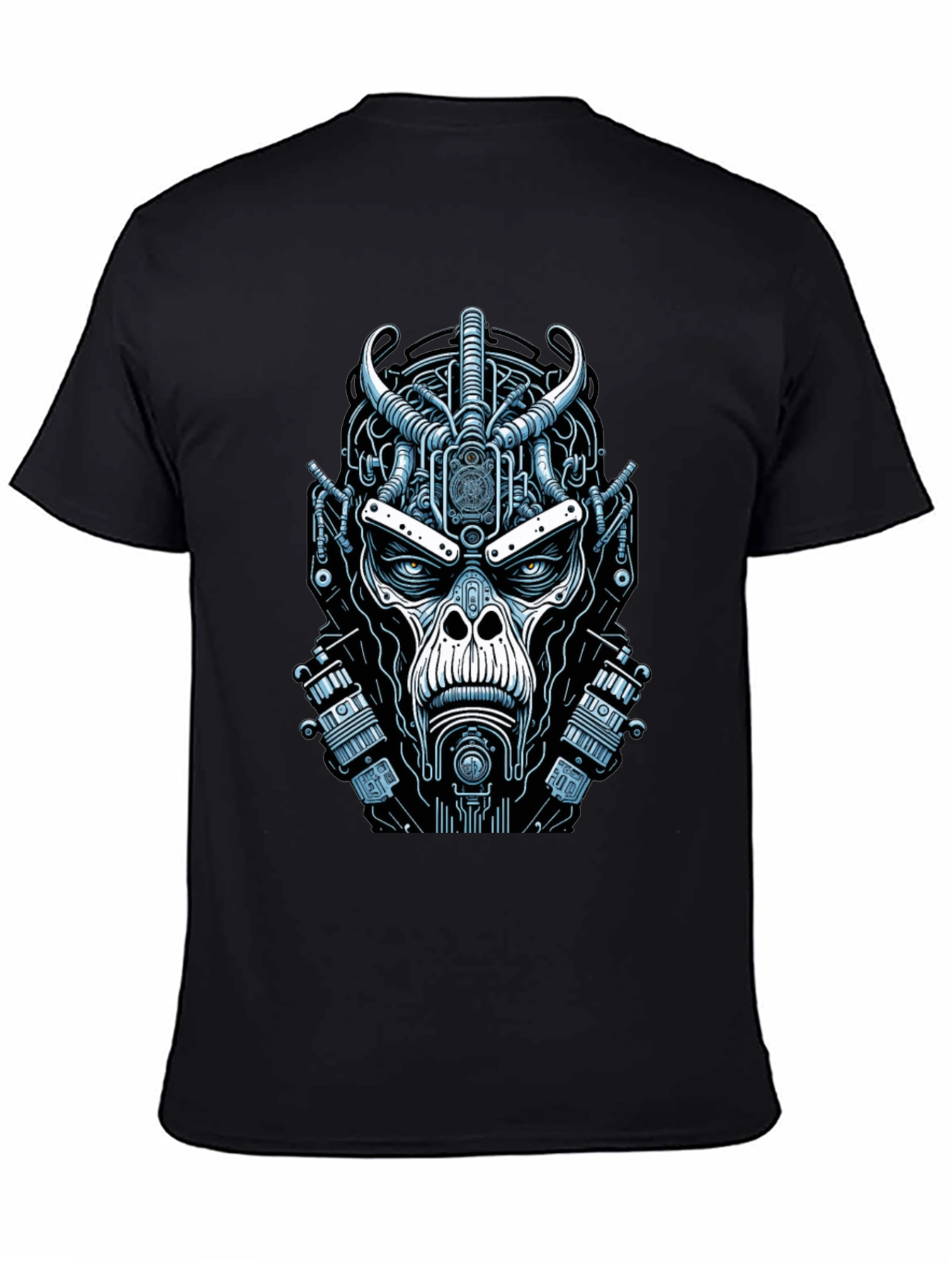 Cyberpunk Gorilla Graphic T-Shirt