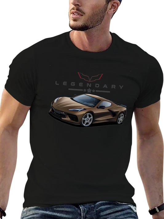 Legendary Corvette T-Shirt - Automotive Fan Apparel