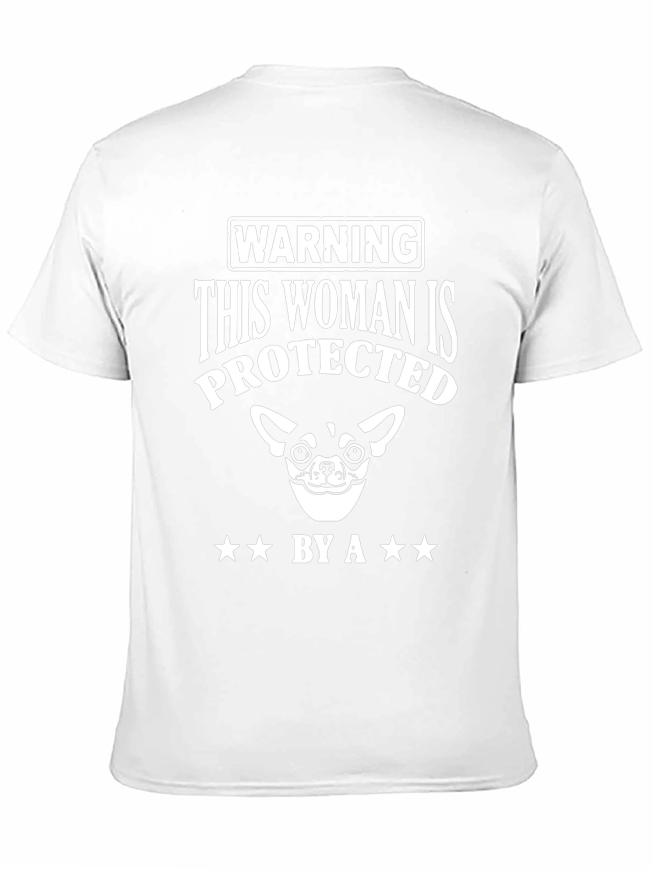 Protected by a Chihuahua Graphic Tee