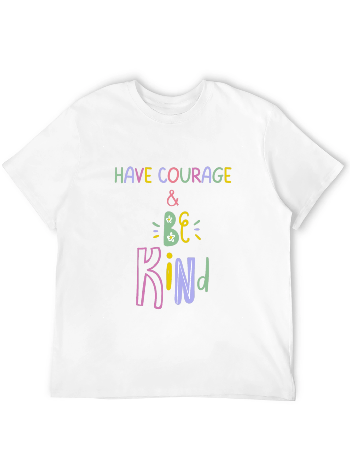 Have Courage and Be Kind Black T-Shirt