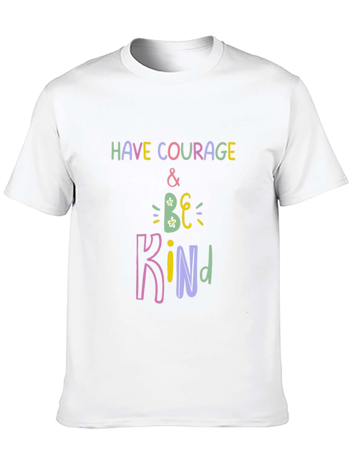 Have Courage and Be Kind Black T-Shirt