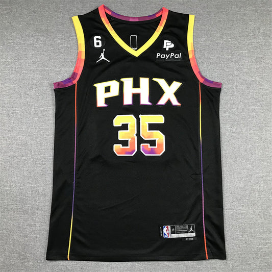 Men's Phoenix Suns Kevin Durant #35 Black 2022/23 Statement Edition Swingman Jerseys