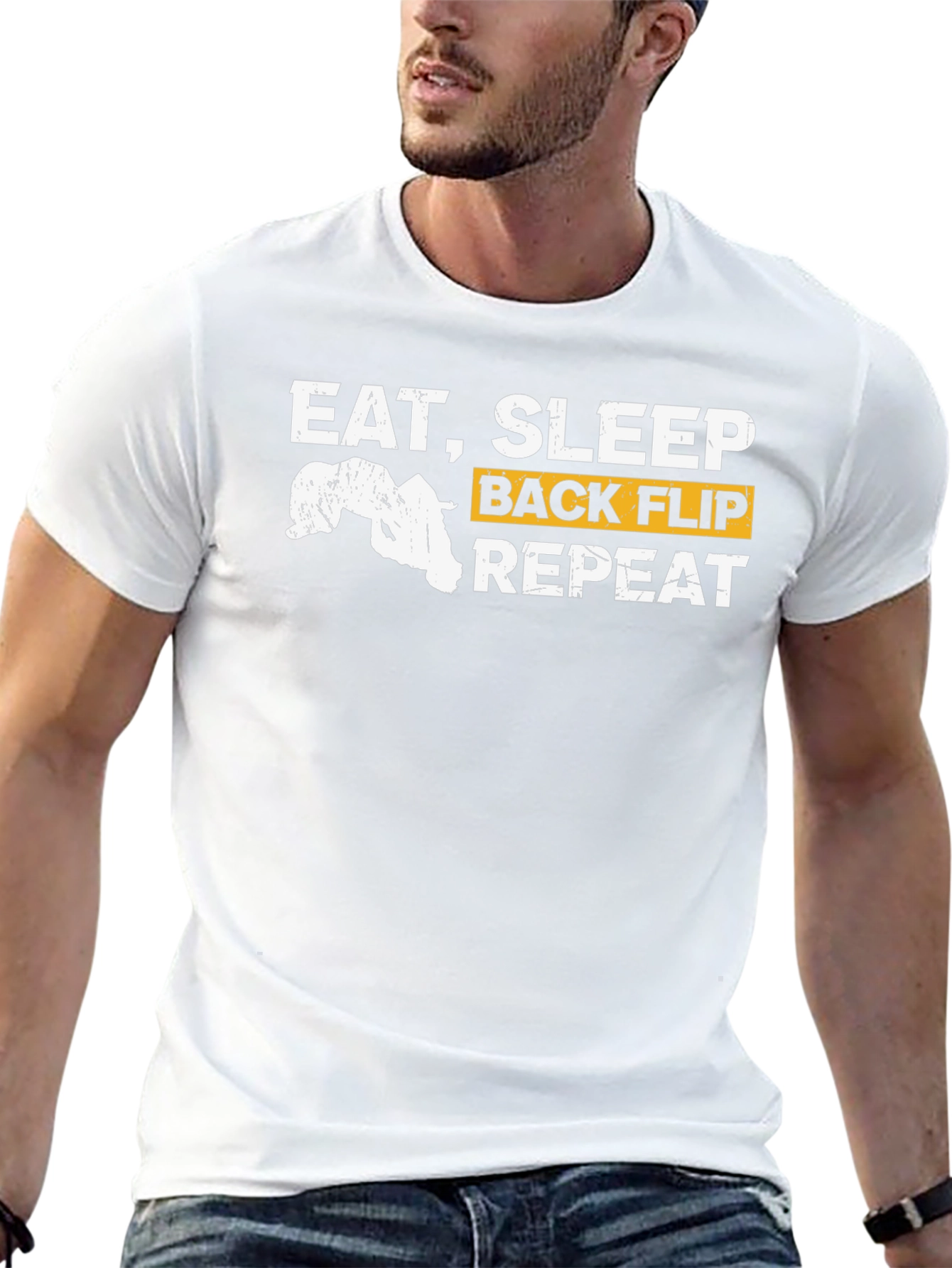 Eat Sleep Backflip Repeat T-Shirt