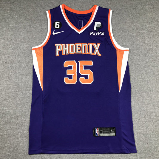 Men's Phoenix Suns Kevin Durant #35 Purple 2022/23 Swingman Jerseys - Classic Edition