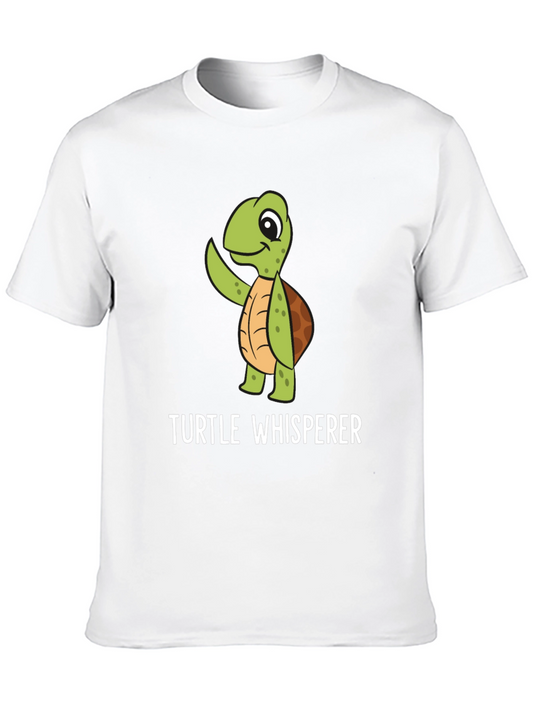 Turtle Whisperer Black Graphic Tee
