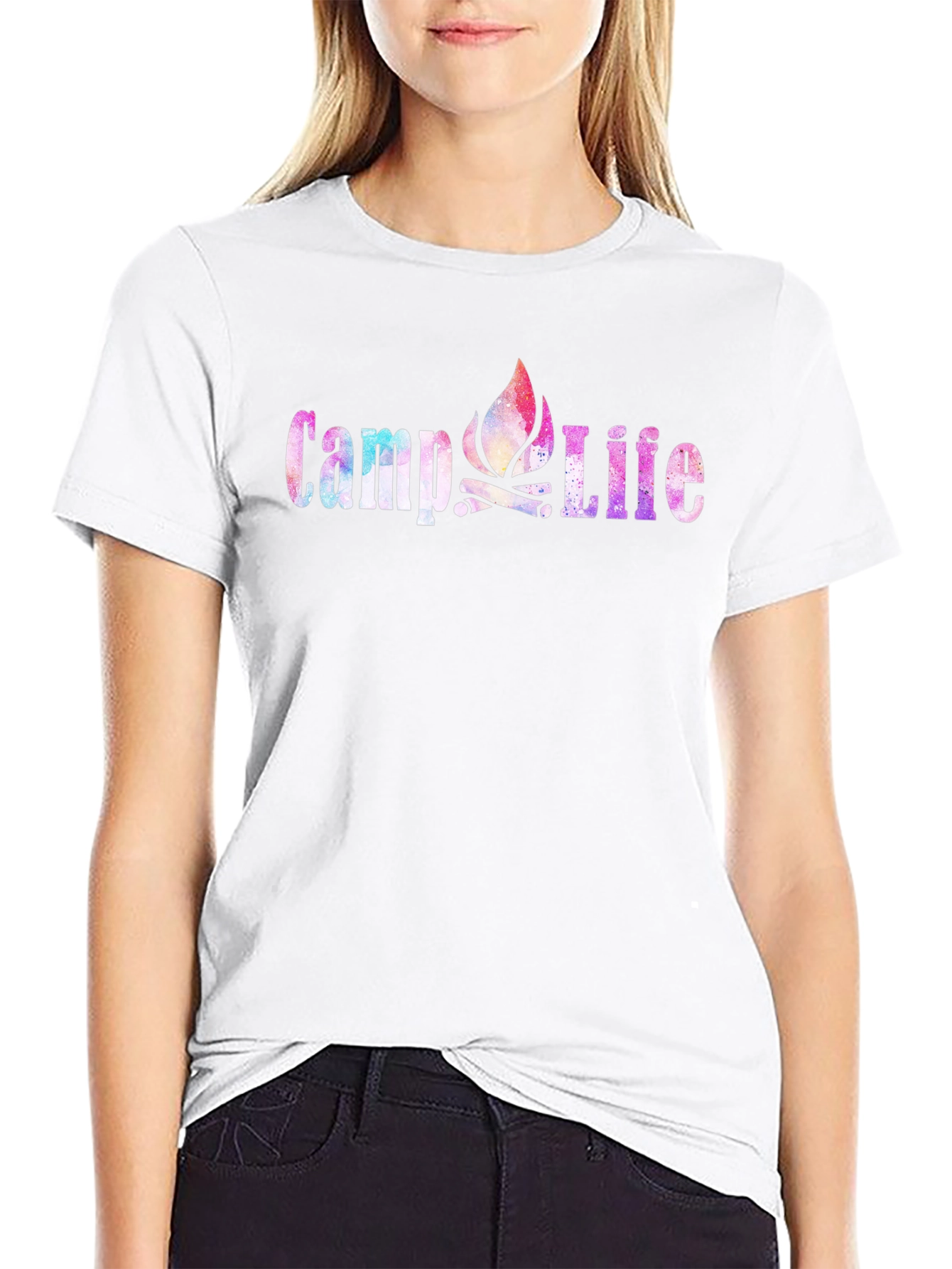 Camp Life Graphic Tee - Outdoor Adventure Shirt