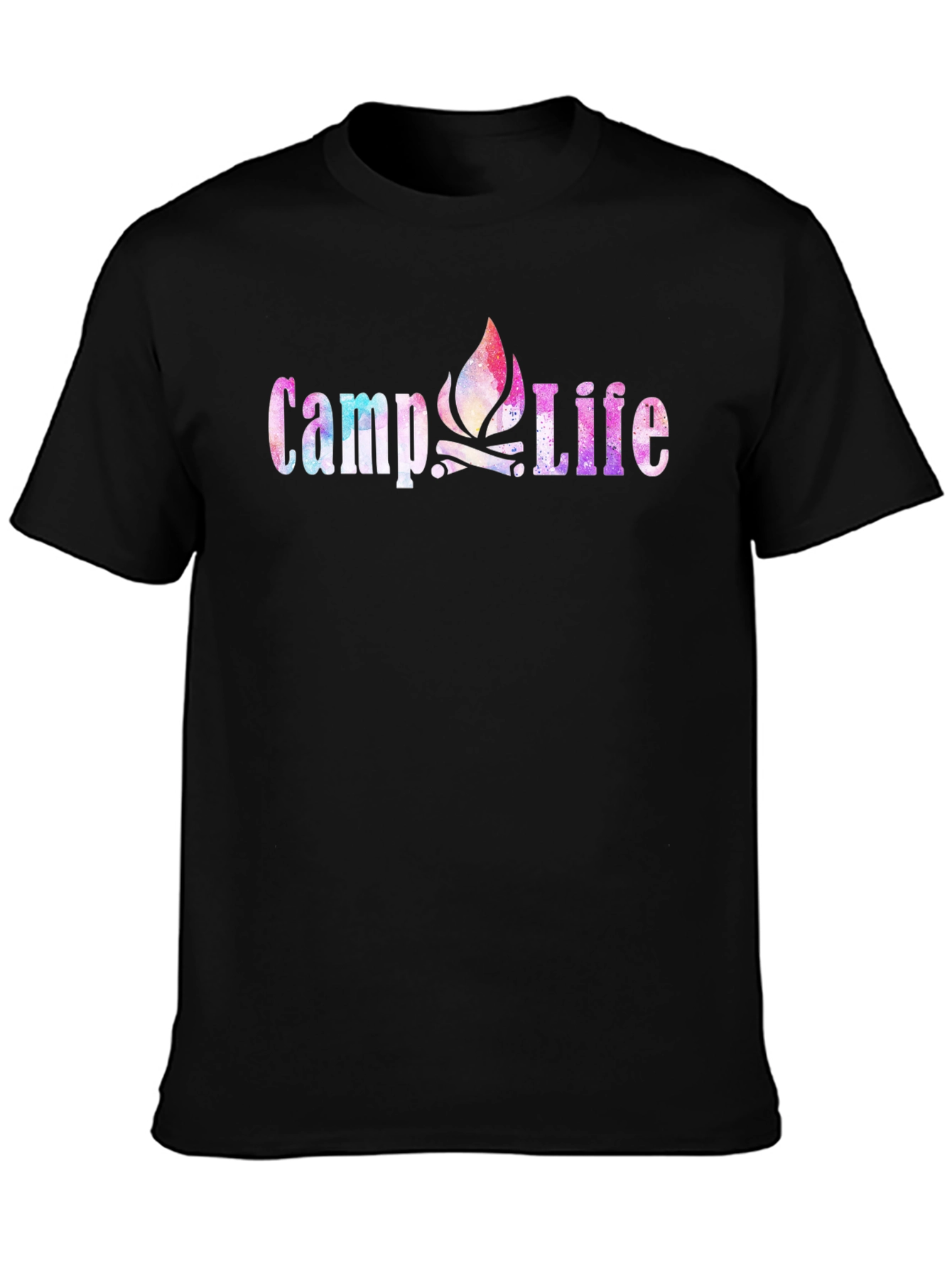 Camp Life Graphic Tee - Outdoor Adventure Shirt
