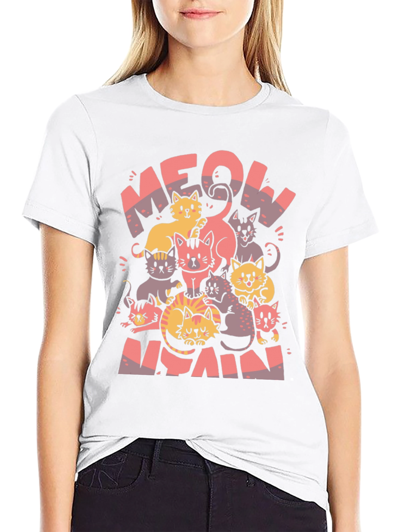Meow Again T-Shirt - Cute Cat Lover Tee