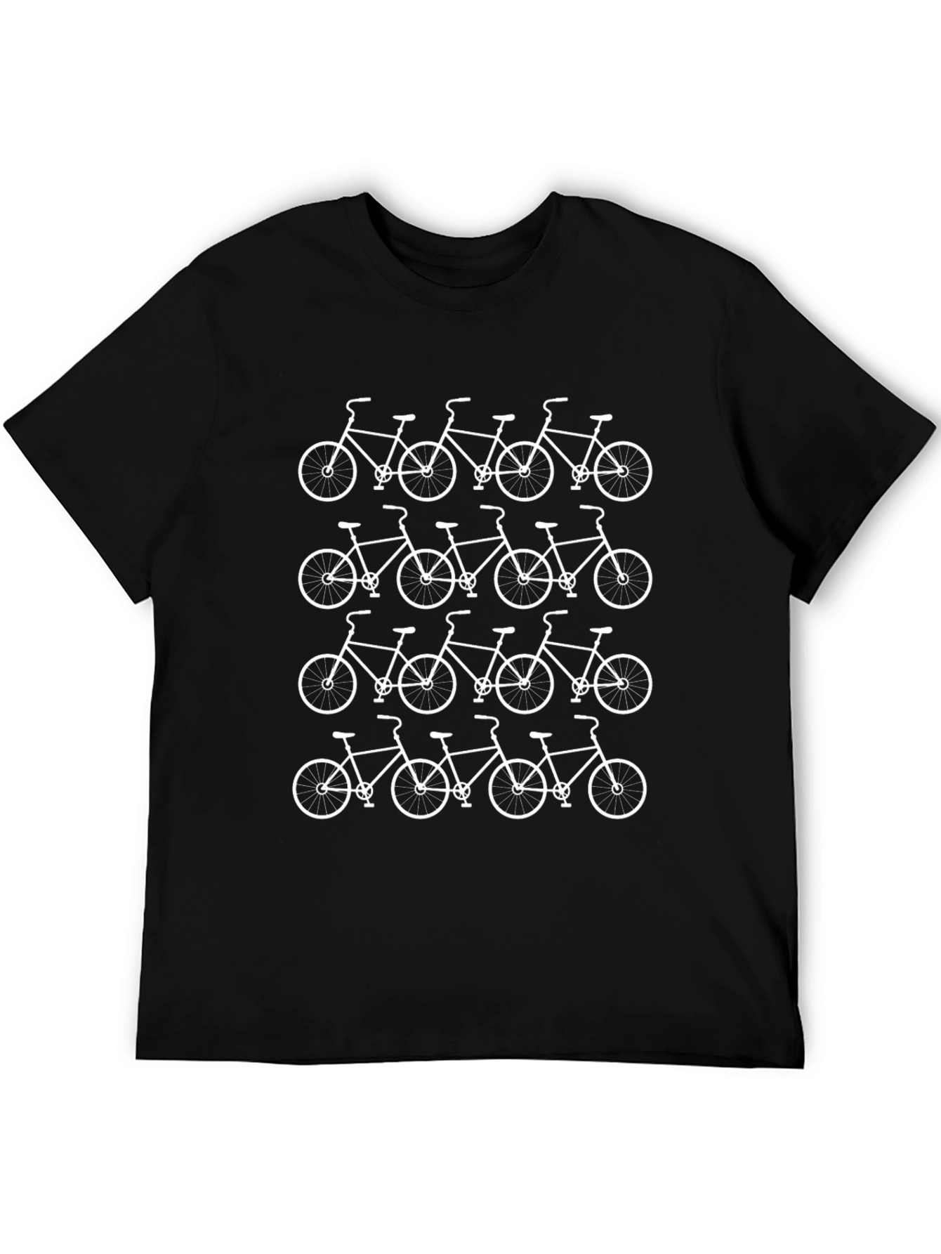 Bicycle Pattern T-Shirt