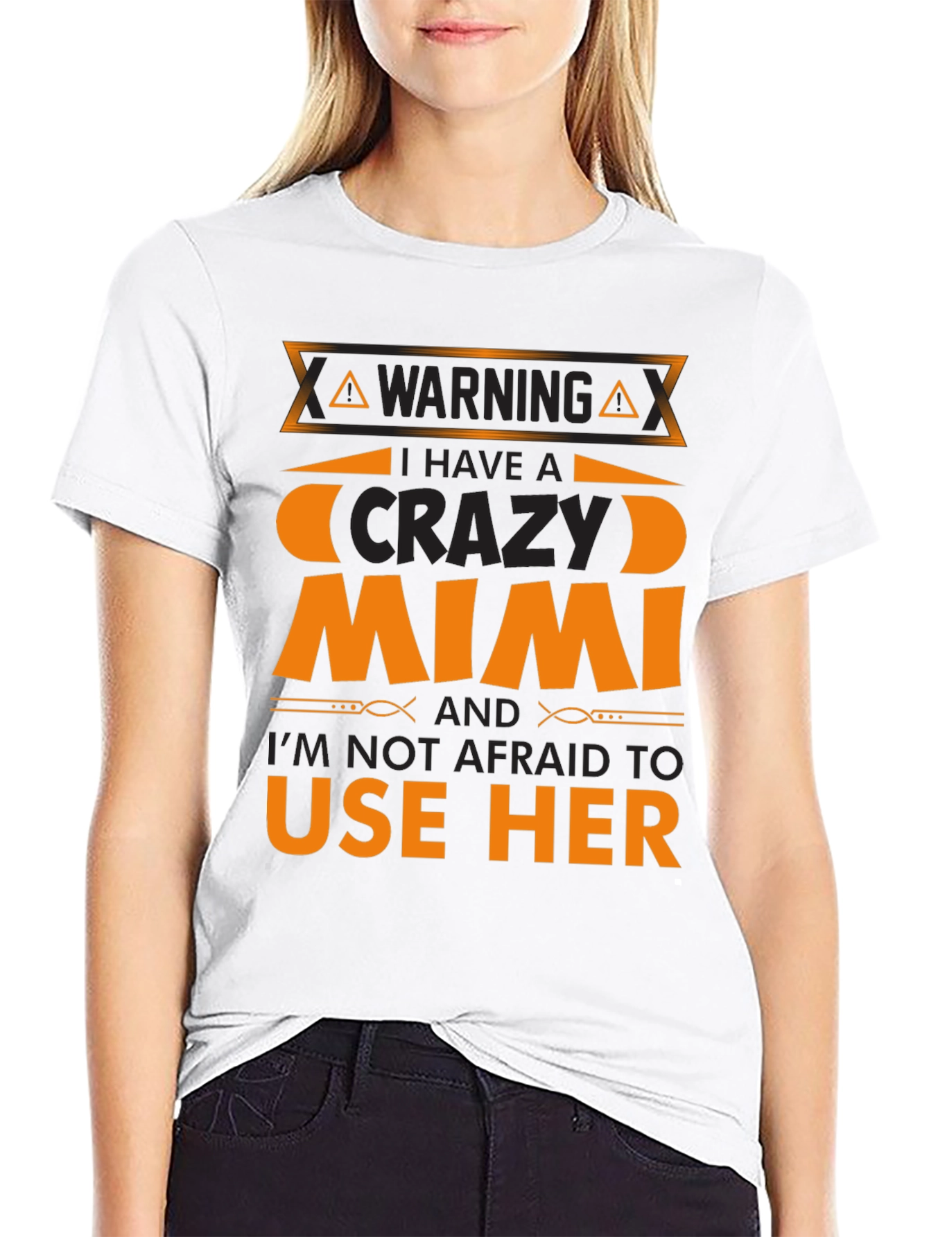 Crazy Mimi Graphic Tee - Novelty T-Shirt
