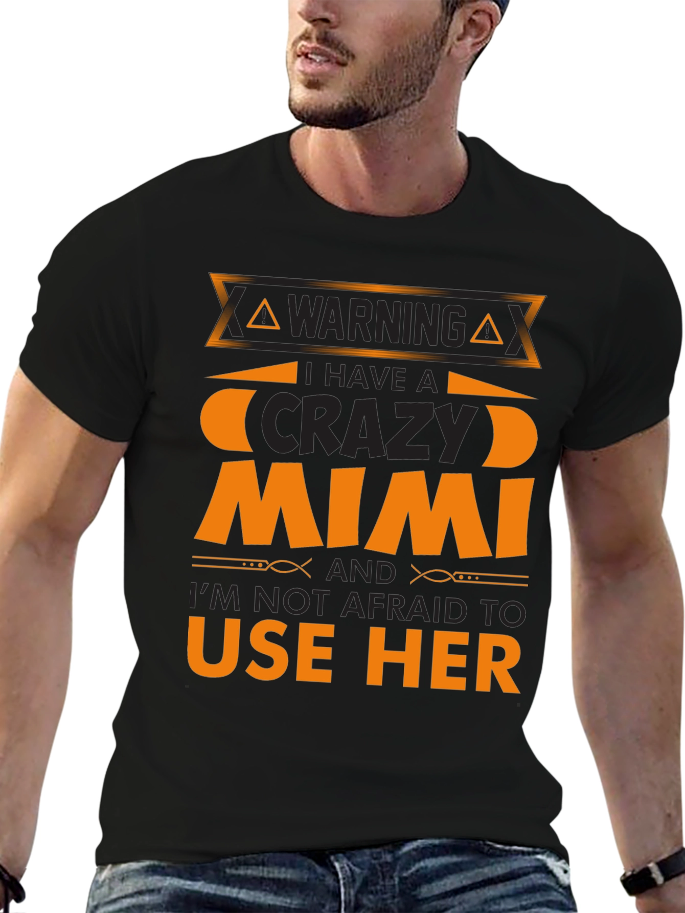 Crazy Mimi Graphic Tee - Novelty T-Shirt