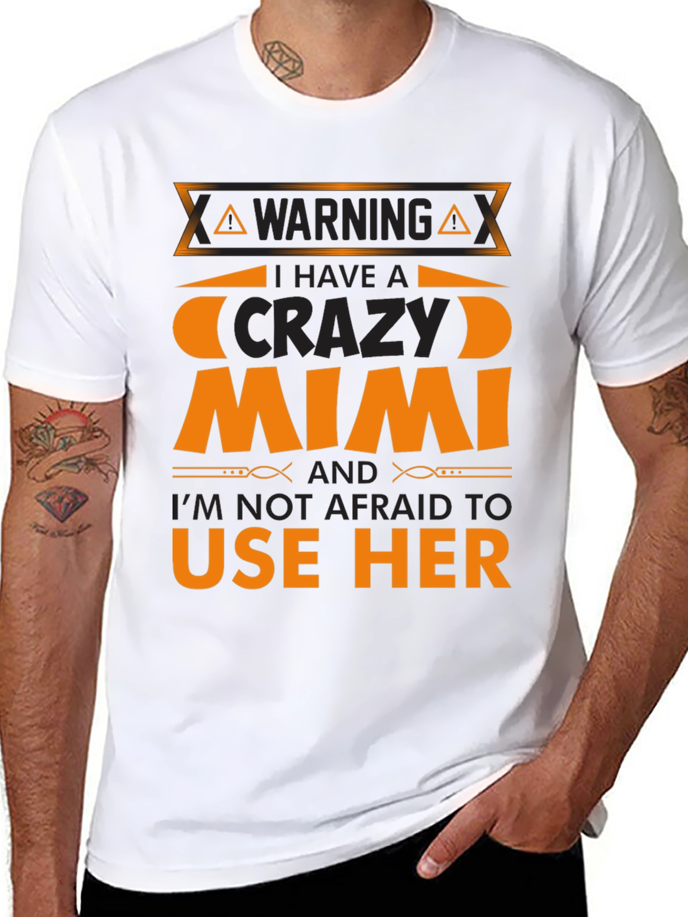 Crazy Mimi Graphic Tee - Novelty T-Shirt