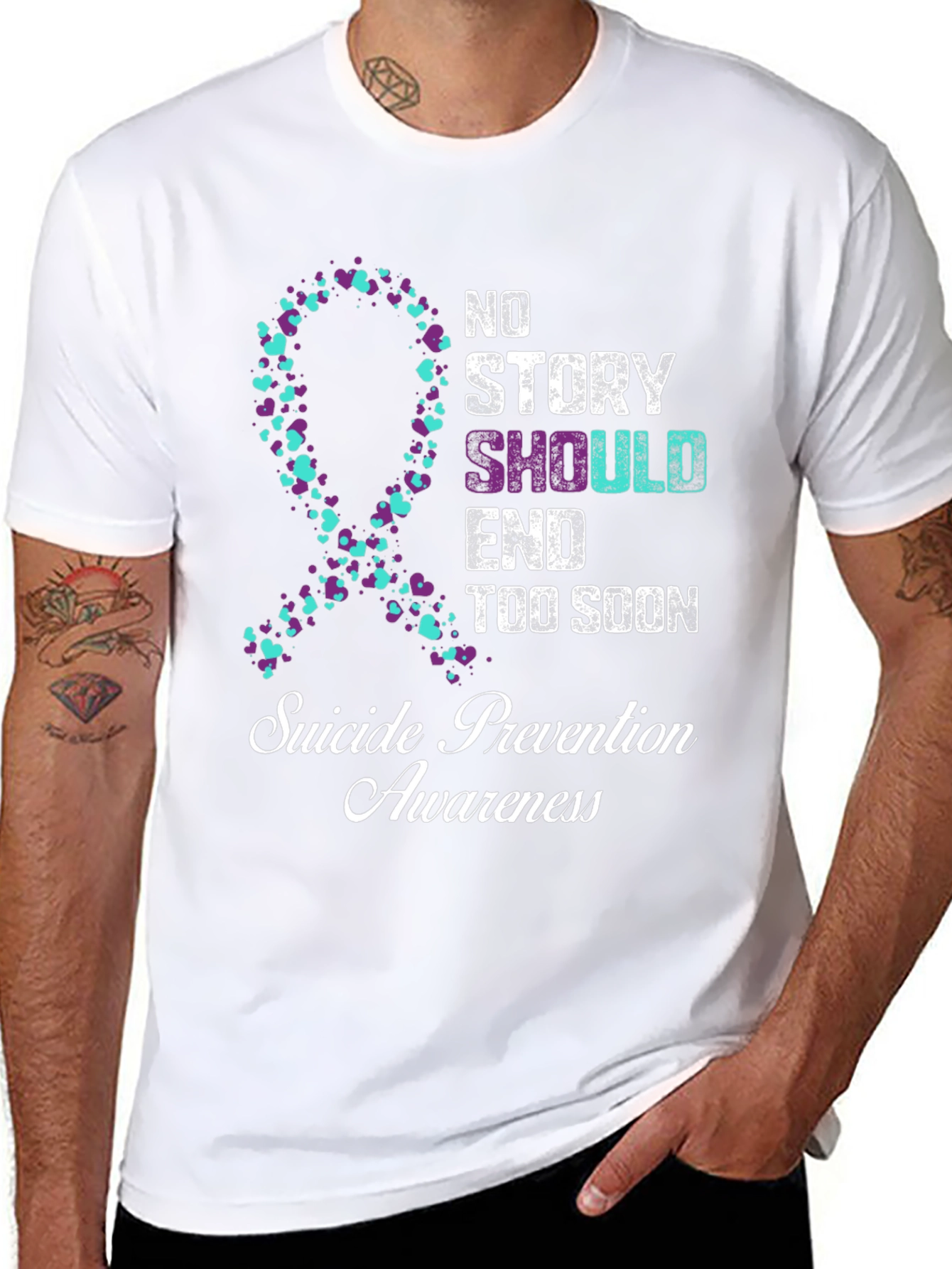 Suicide Prevention Awareness Graphic Tee