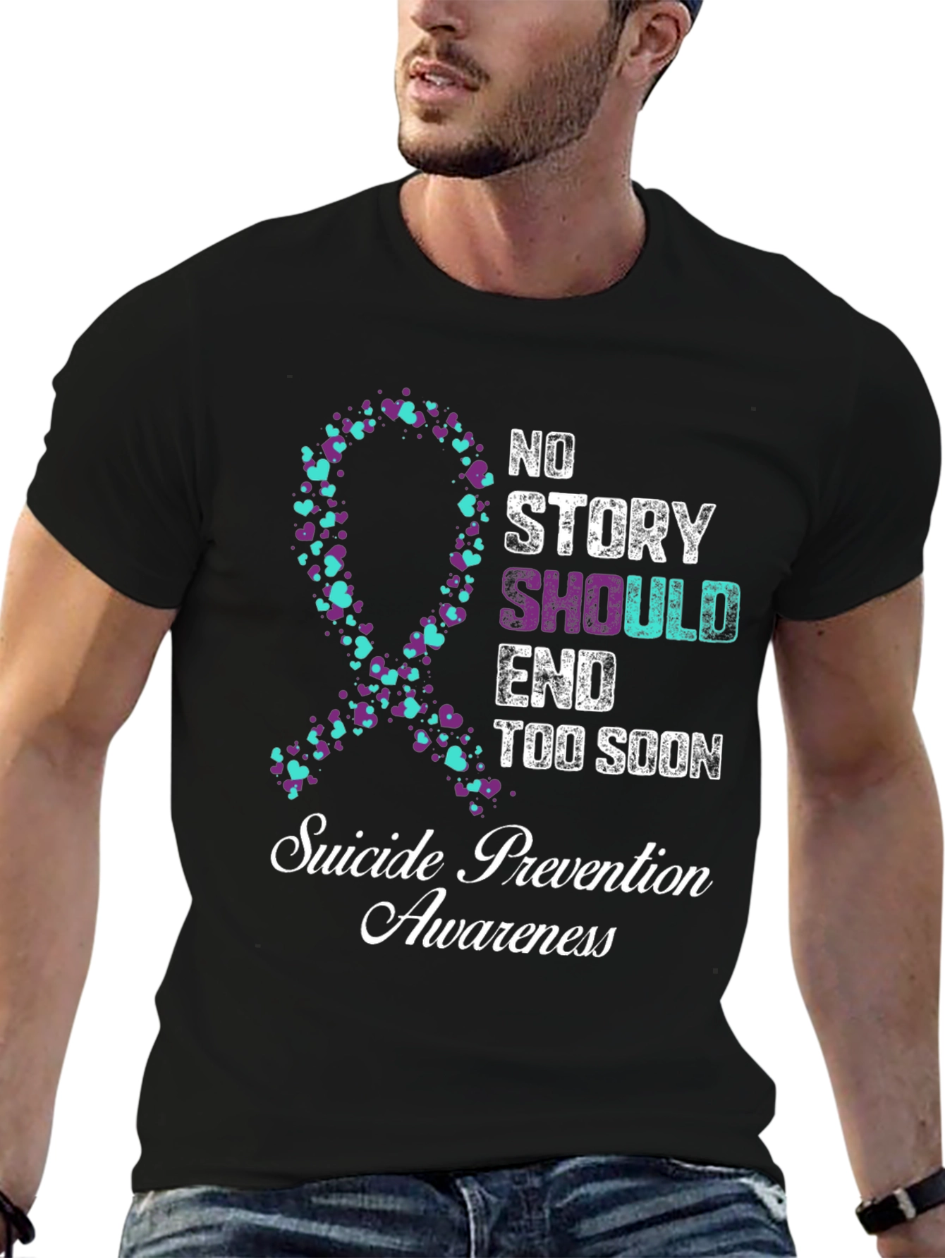 Suicide Prevention Awareness Graphic Tee