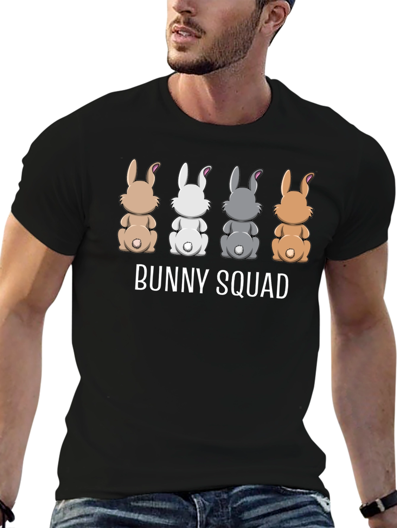 Bunny Squad T-Shirt: Cute Easter Rabbit Tee