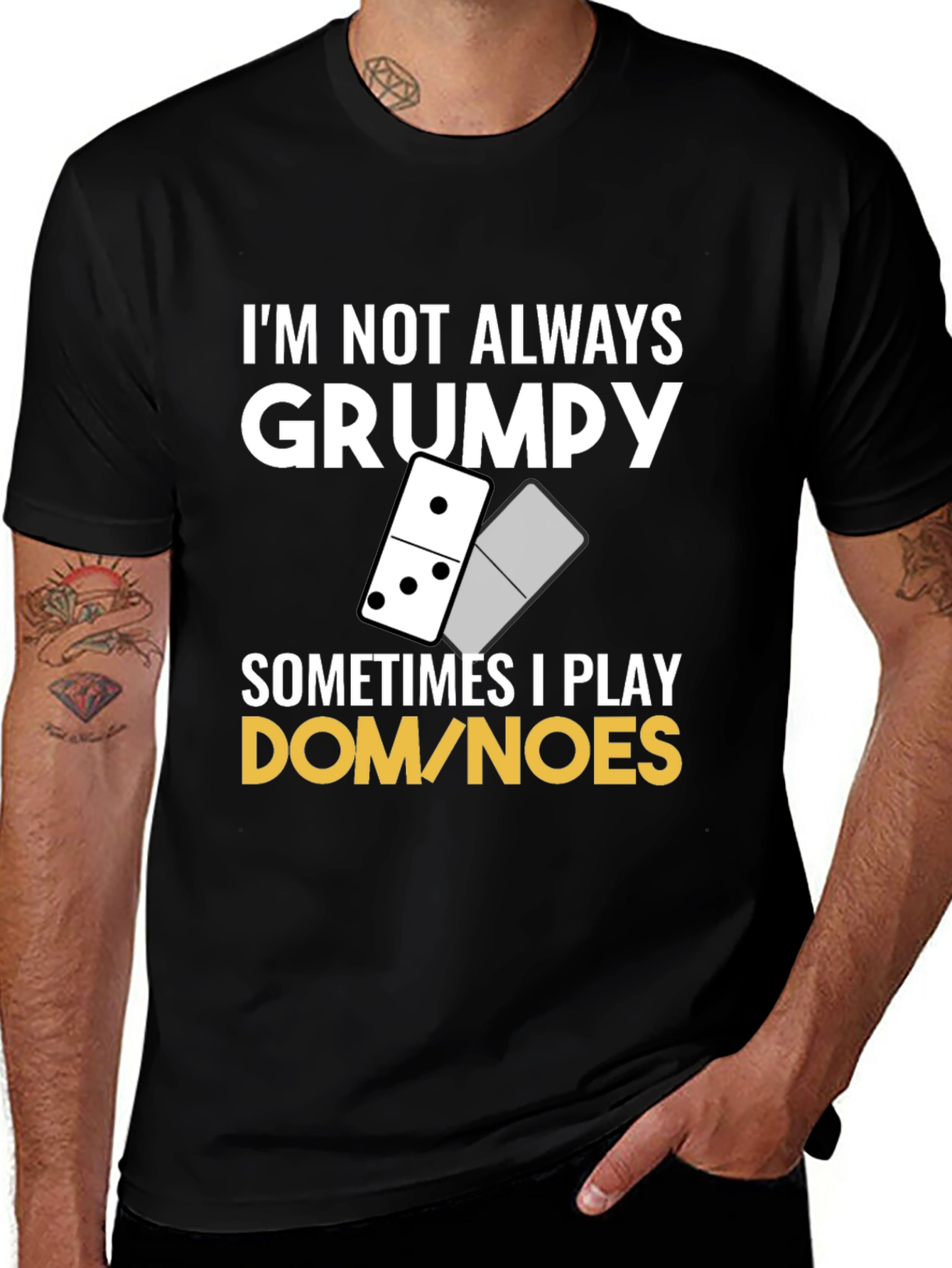 Grumpy Dominoes T-Shirt