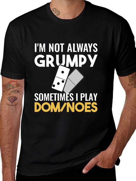 Grumpy Dominoes T-Shirt