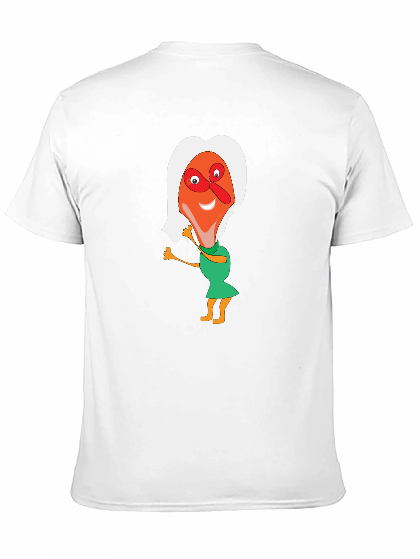 Cartoon Character Graphic T-Shirt - Funky Style