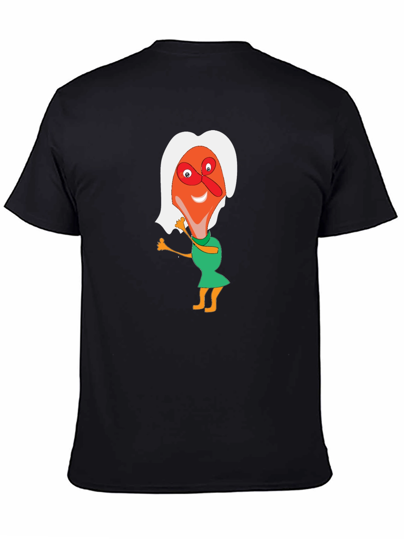 Cartoon Character Graphic T-Shirt - Funky Style