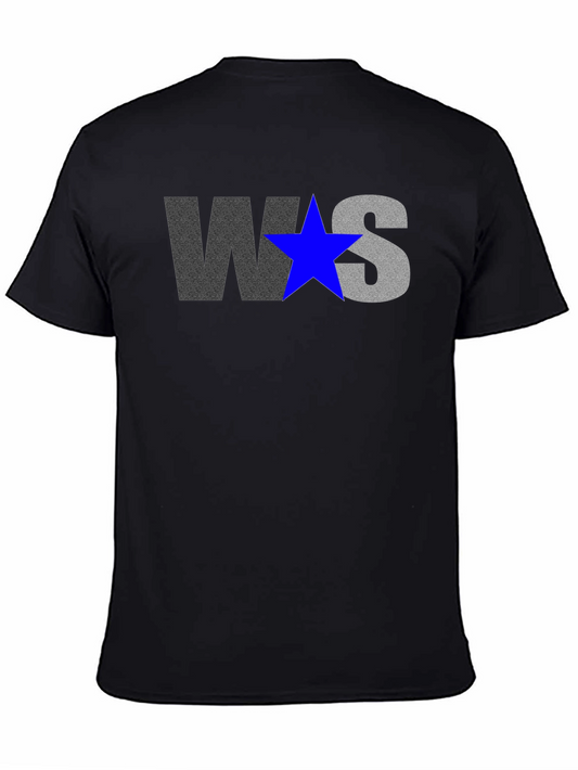 WS Star Graphic Print T-Shirt - Casual Style