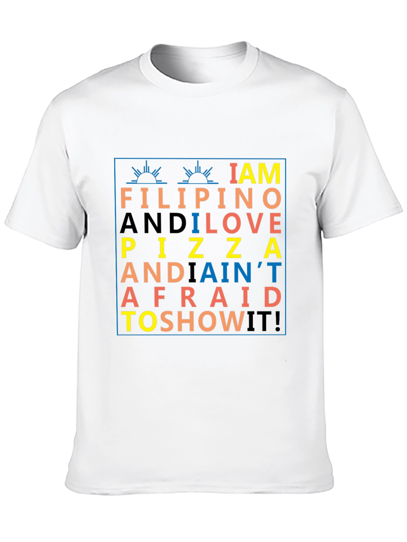 Filipino Pizza Lover Graphic Tee