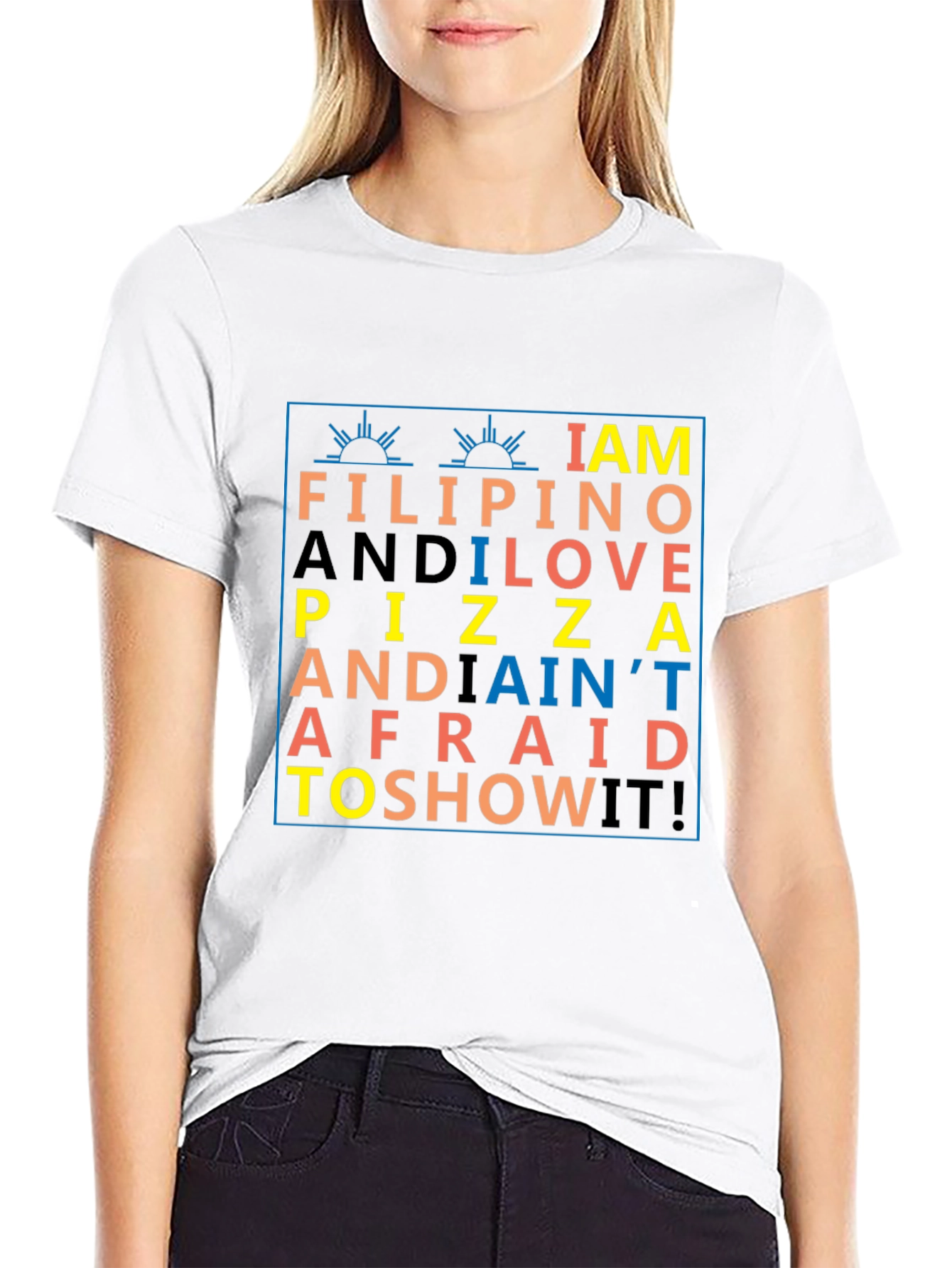 Filipino Pizza Lover Graphic Tee