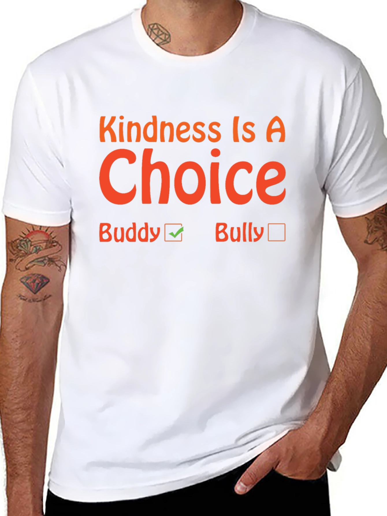 Kindness Is A Choice Graphic Tee