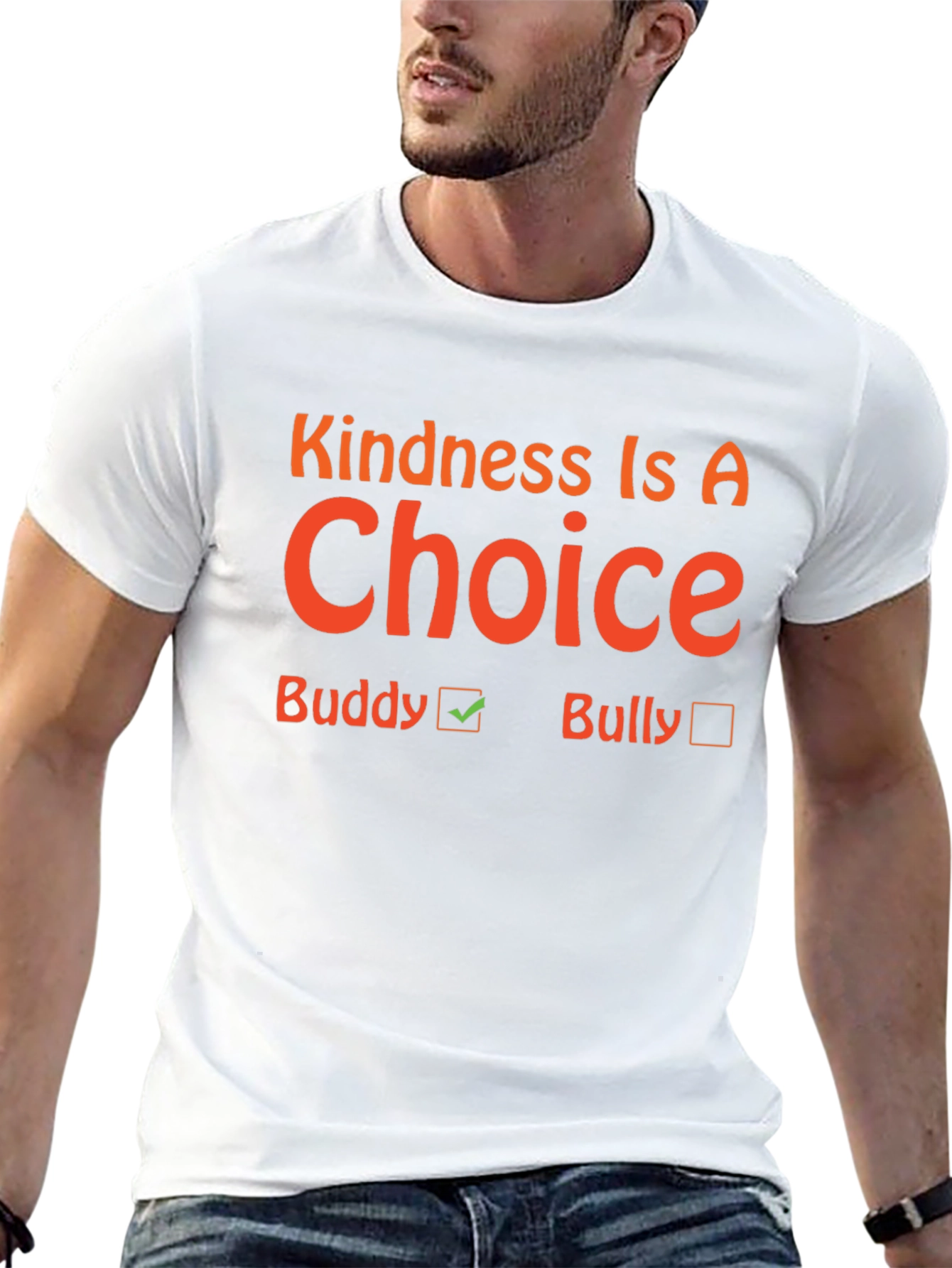 Kindness Is A Choice Graphic Tee