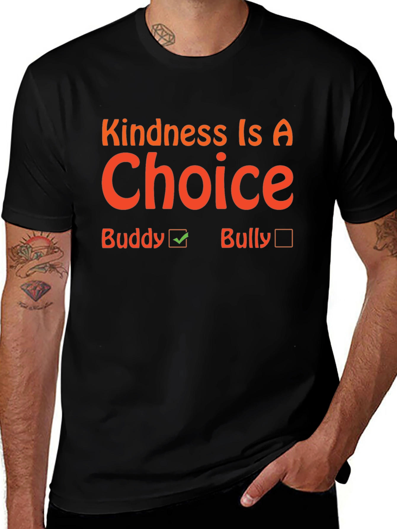 Kindness Is A Choice Graphic Tee