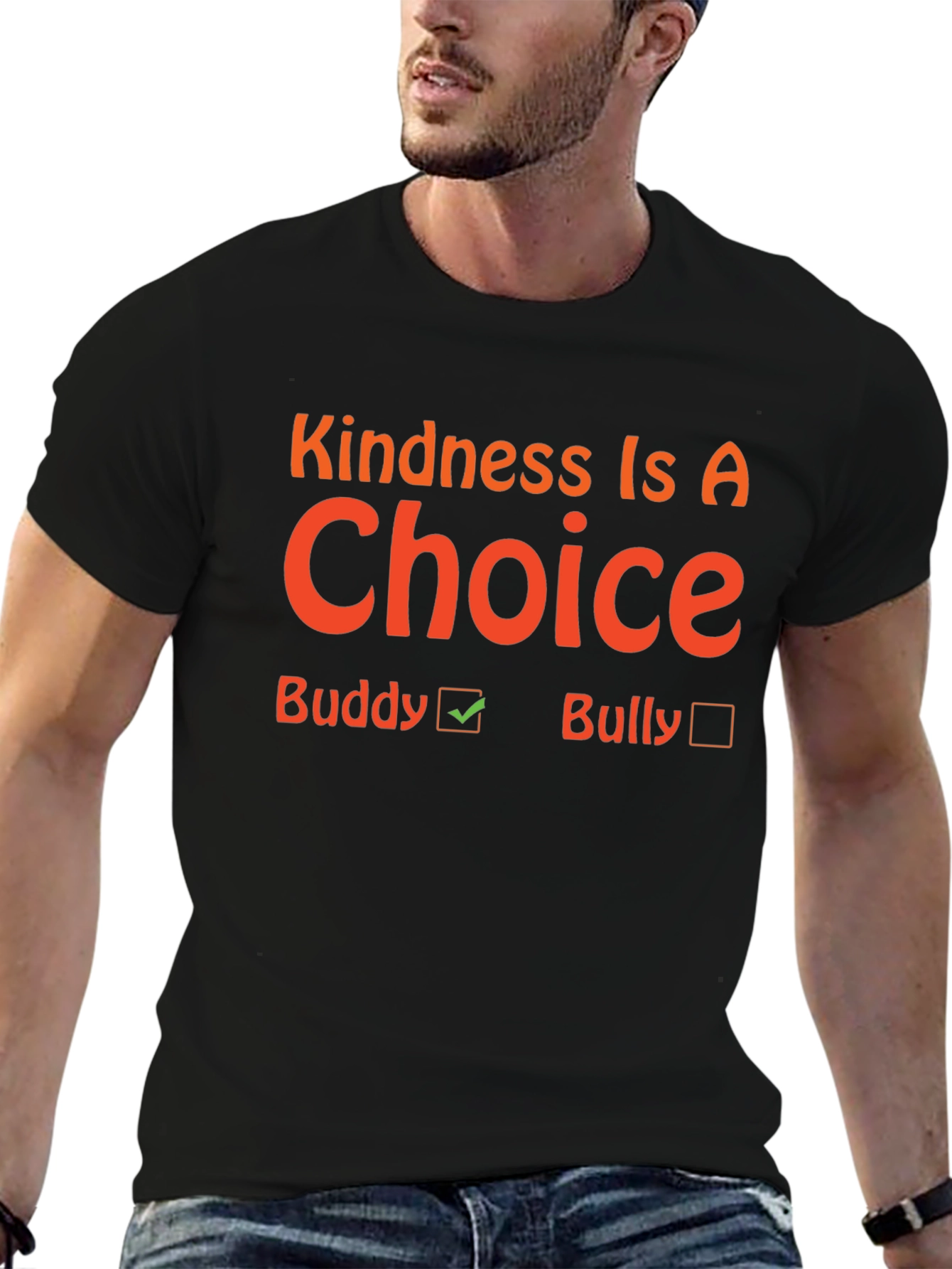 Kindness Is A Choice Graphic Tee