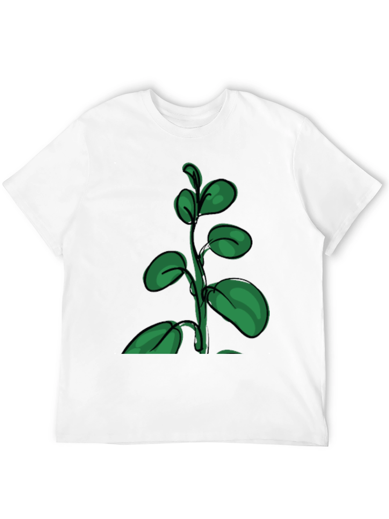 Nature Plant Graphic T-Shirt