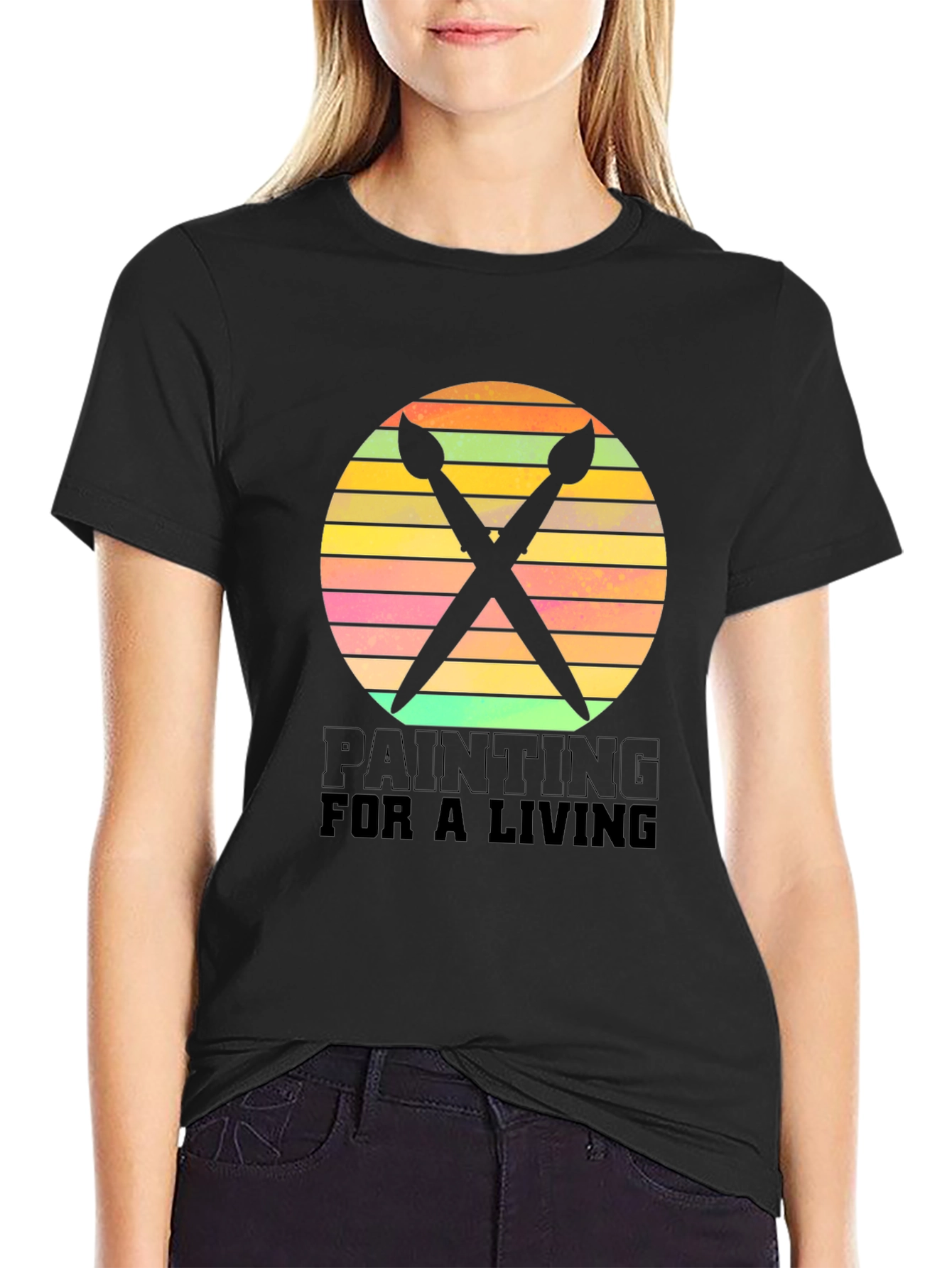 Painters Sunset Tee - Art Lovers Statement