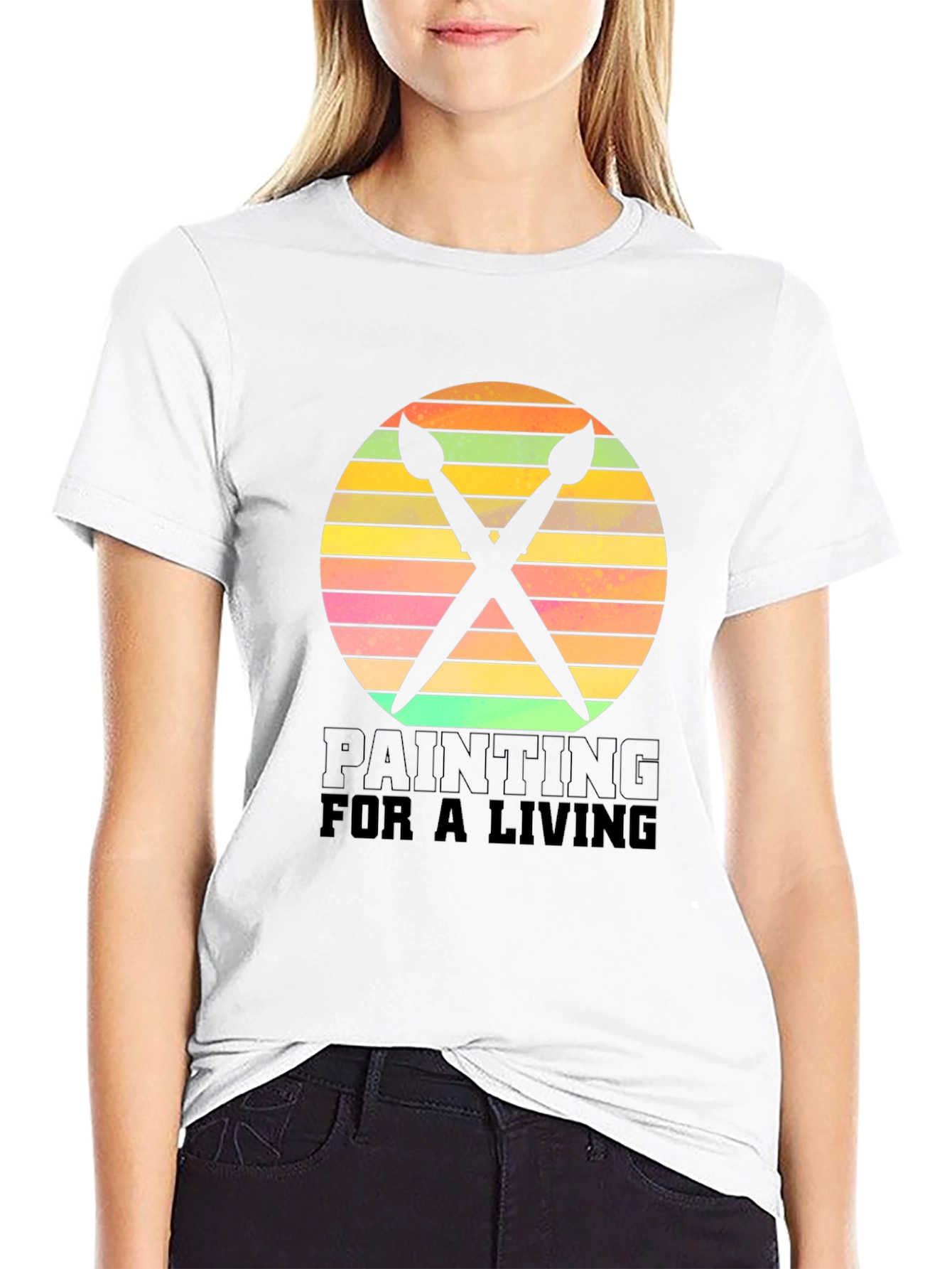 Painters Sunset Tee - Art Lovers Statement