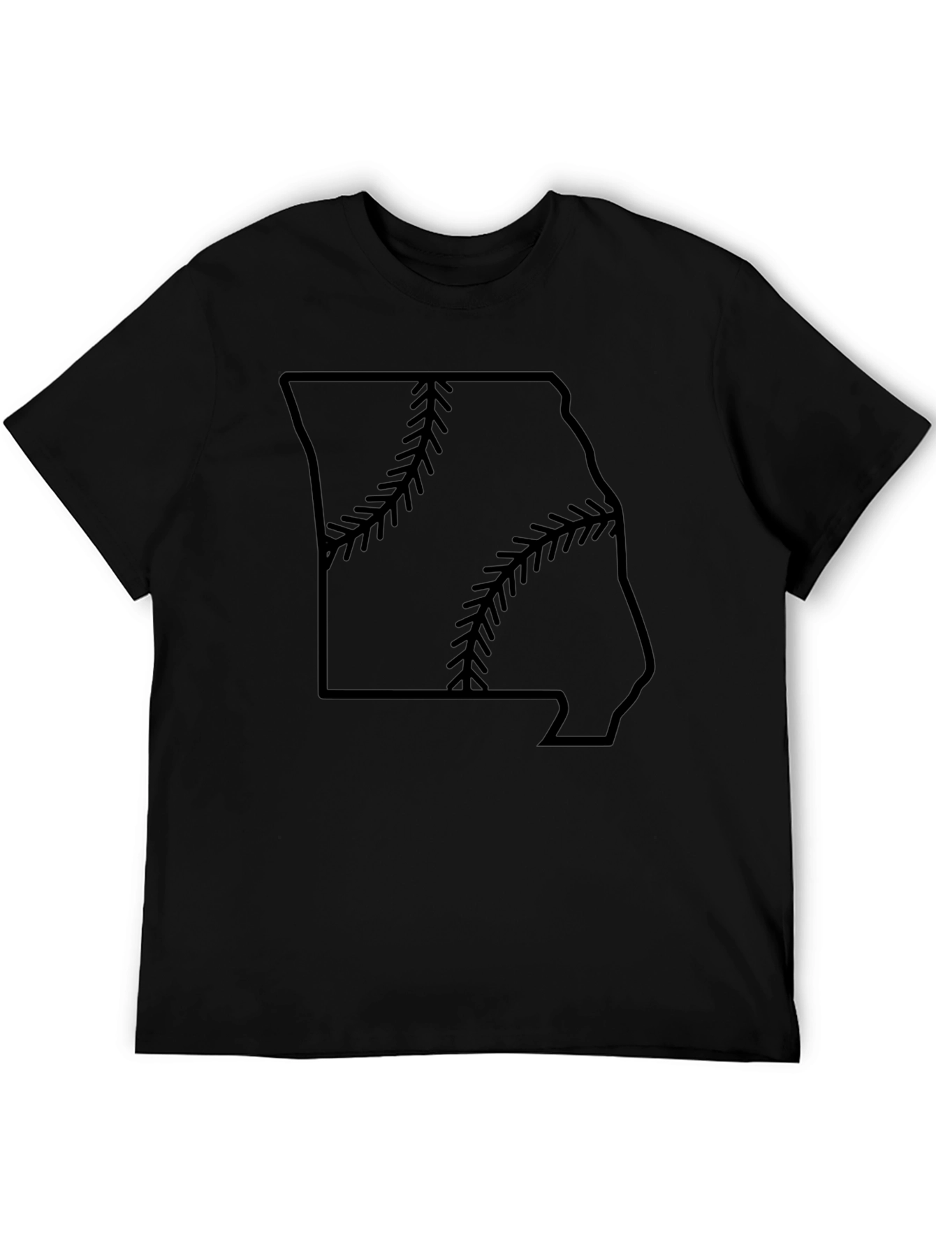 Missouri Baseball State Outline T-Shirt