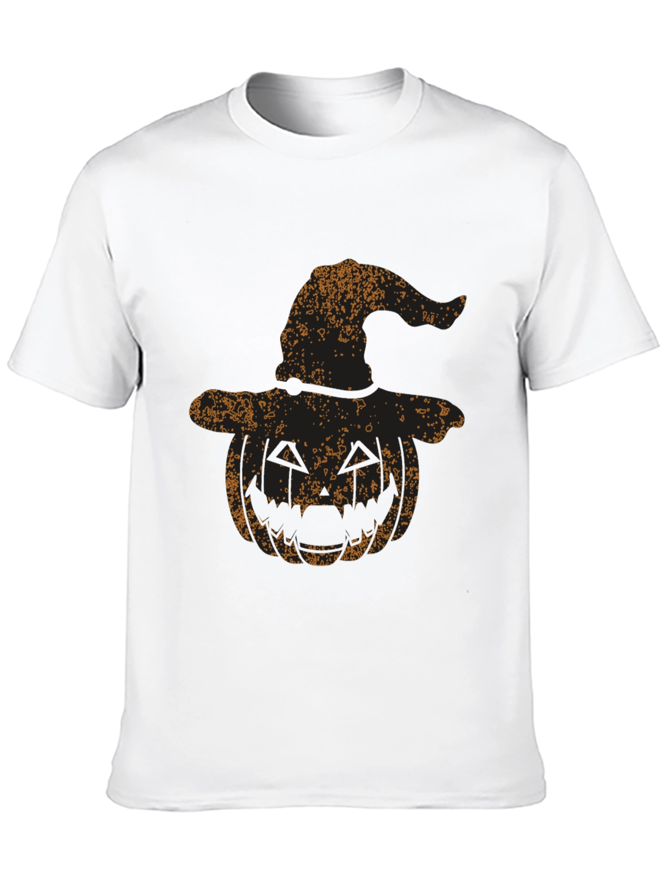 Halloween Pumpkin Witch Hat T-Shirt