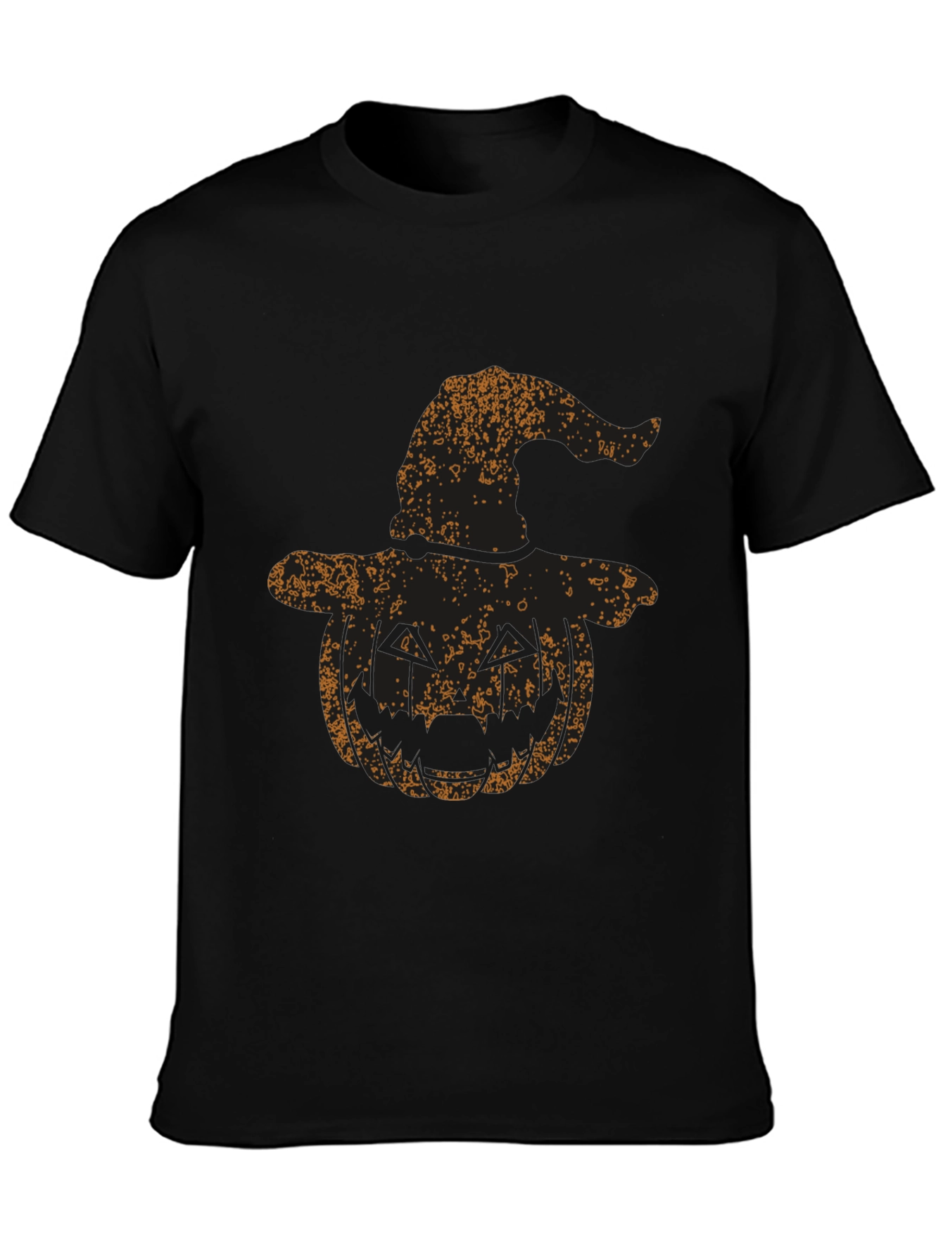 Halloween Pumpkin Witch Hat T-Shirt
