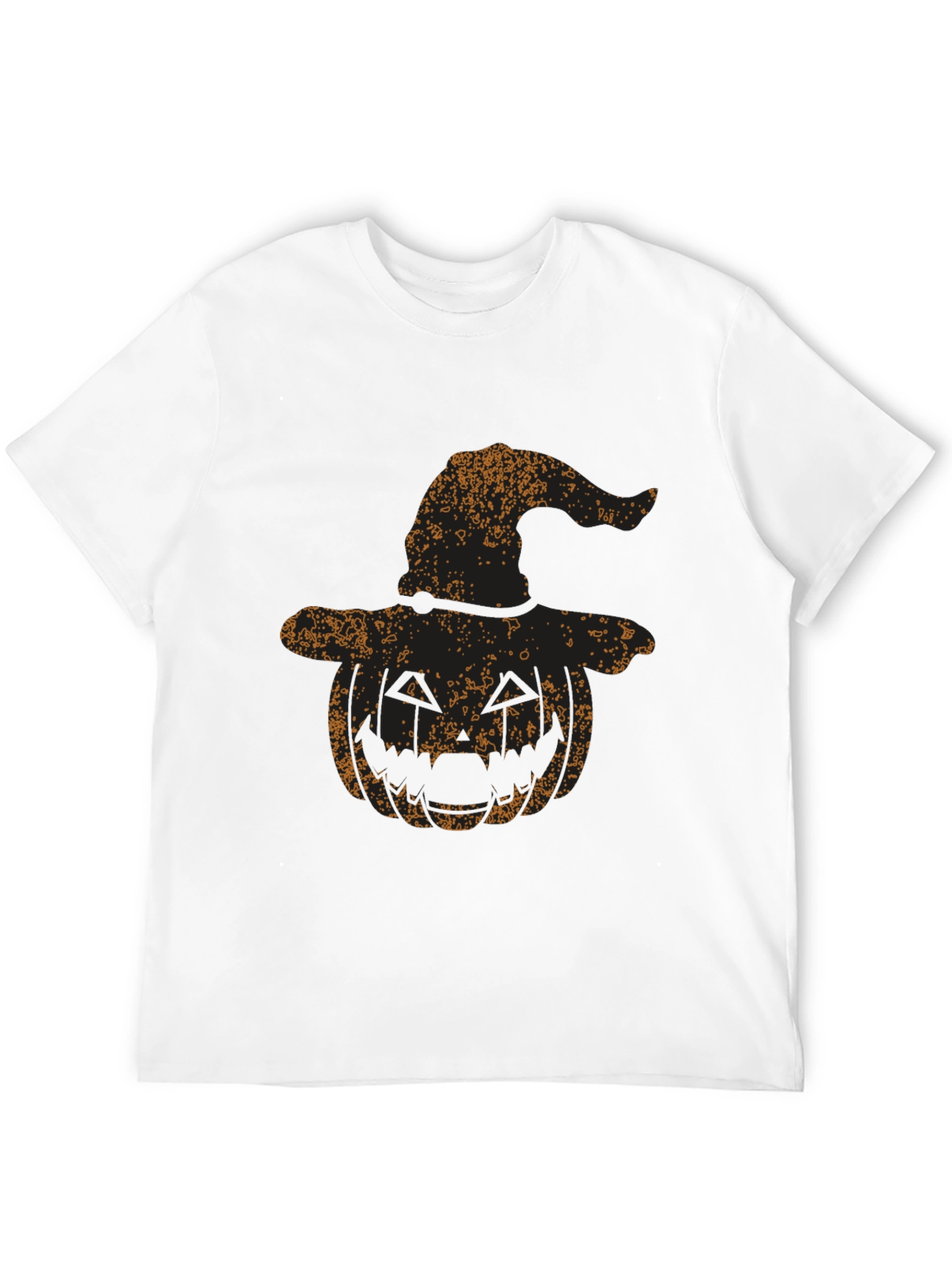 Halloween Pumpkin Witch Hat T-Shirt