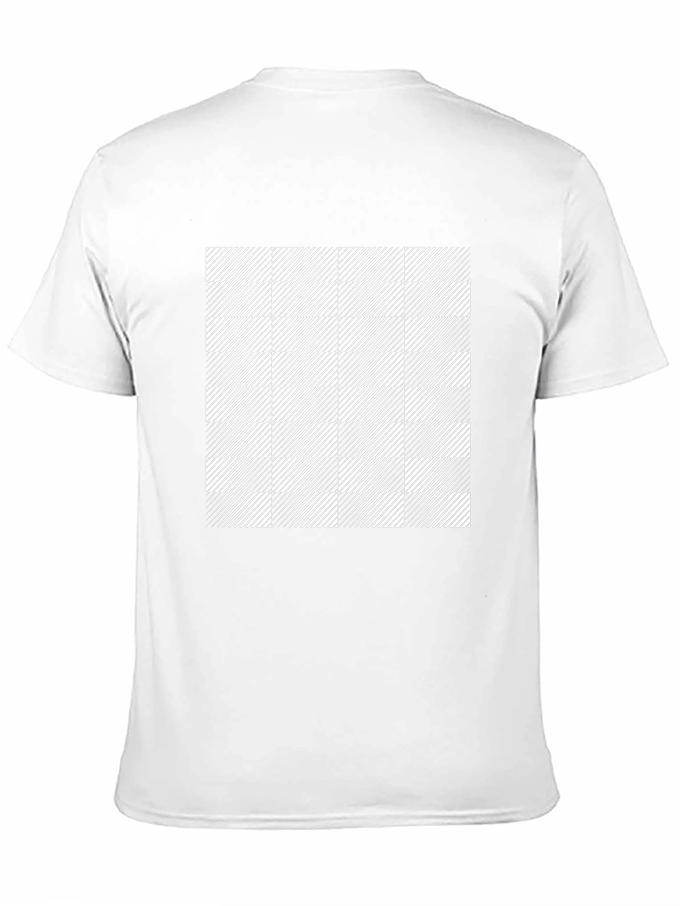 Optical Illusion Checkered T-Shirt - Modern Black Tee
