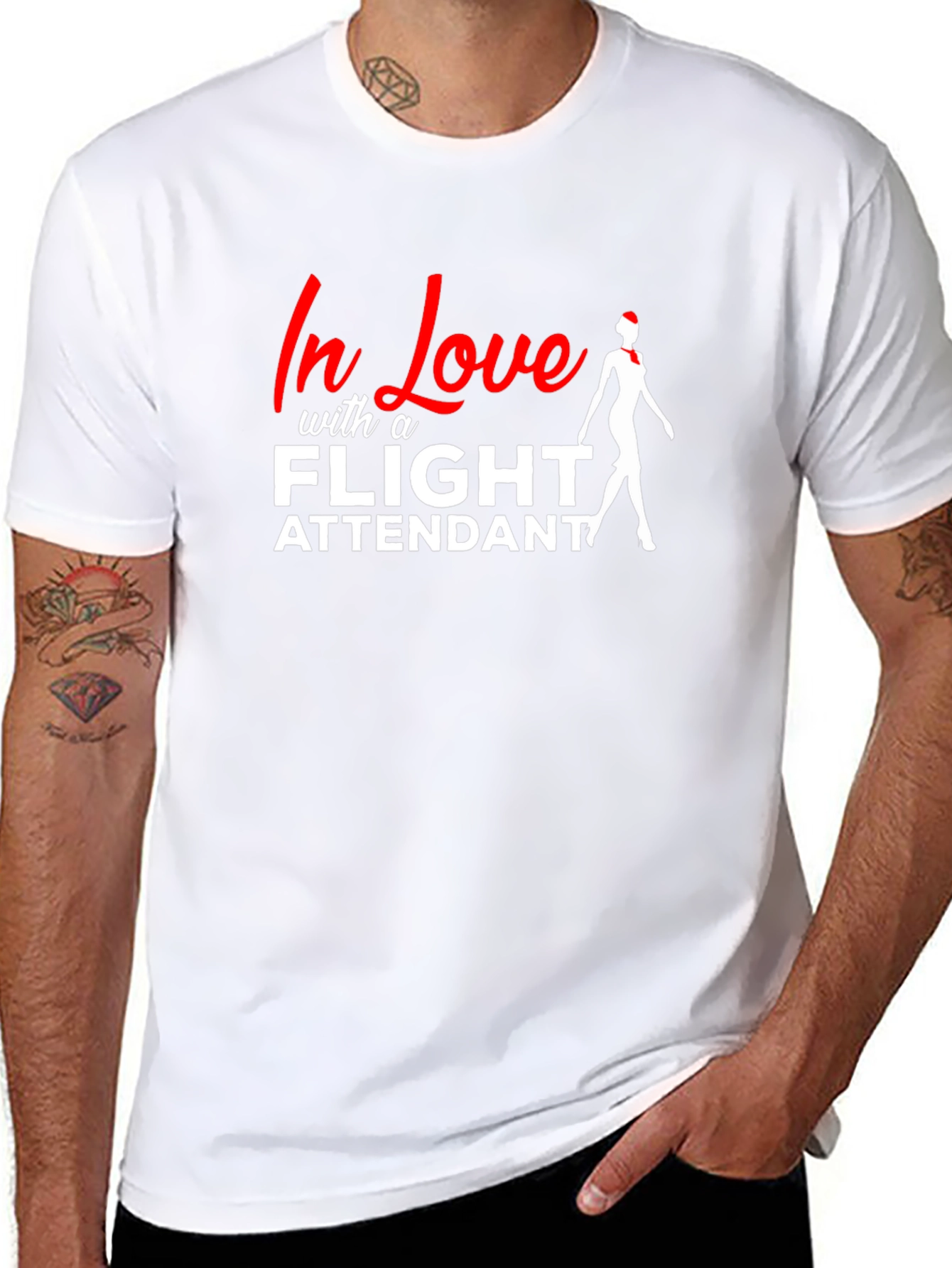 In Love with a Flight Attendant T-Shirt