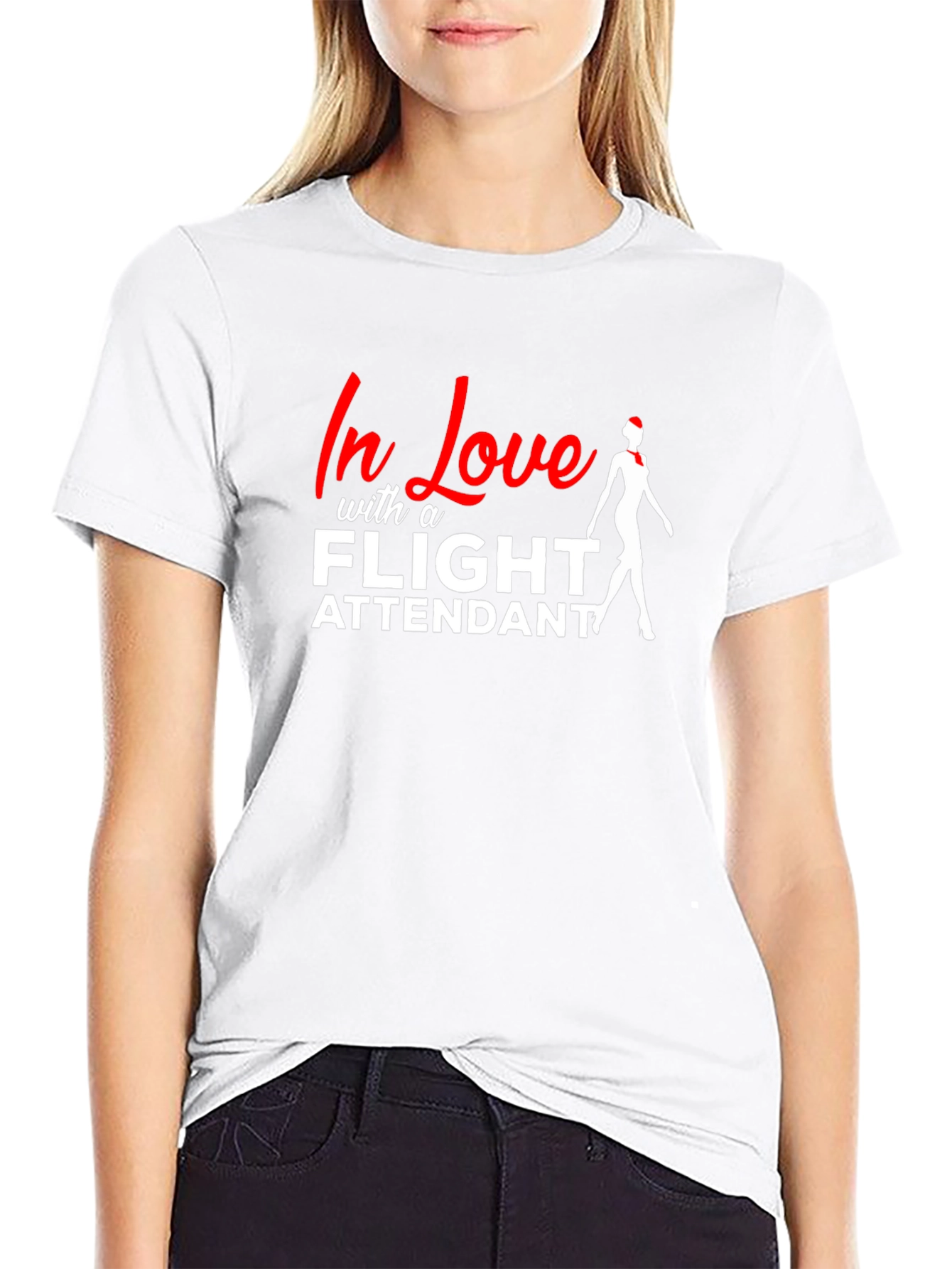 In Love with a Flight Attendant T-Shirt