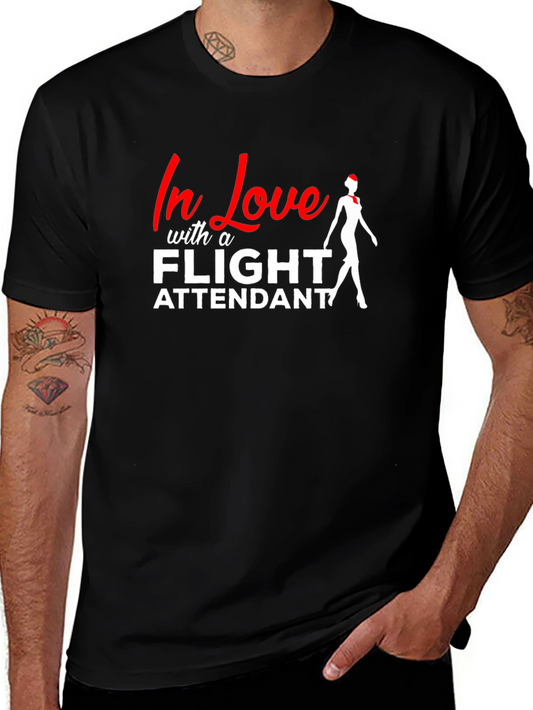 In Love with a Flight Attendant T-Shirt